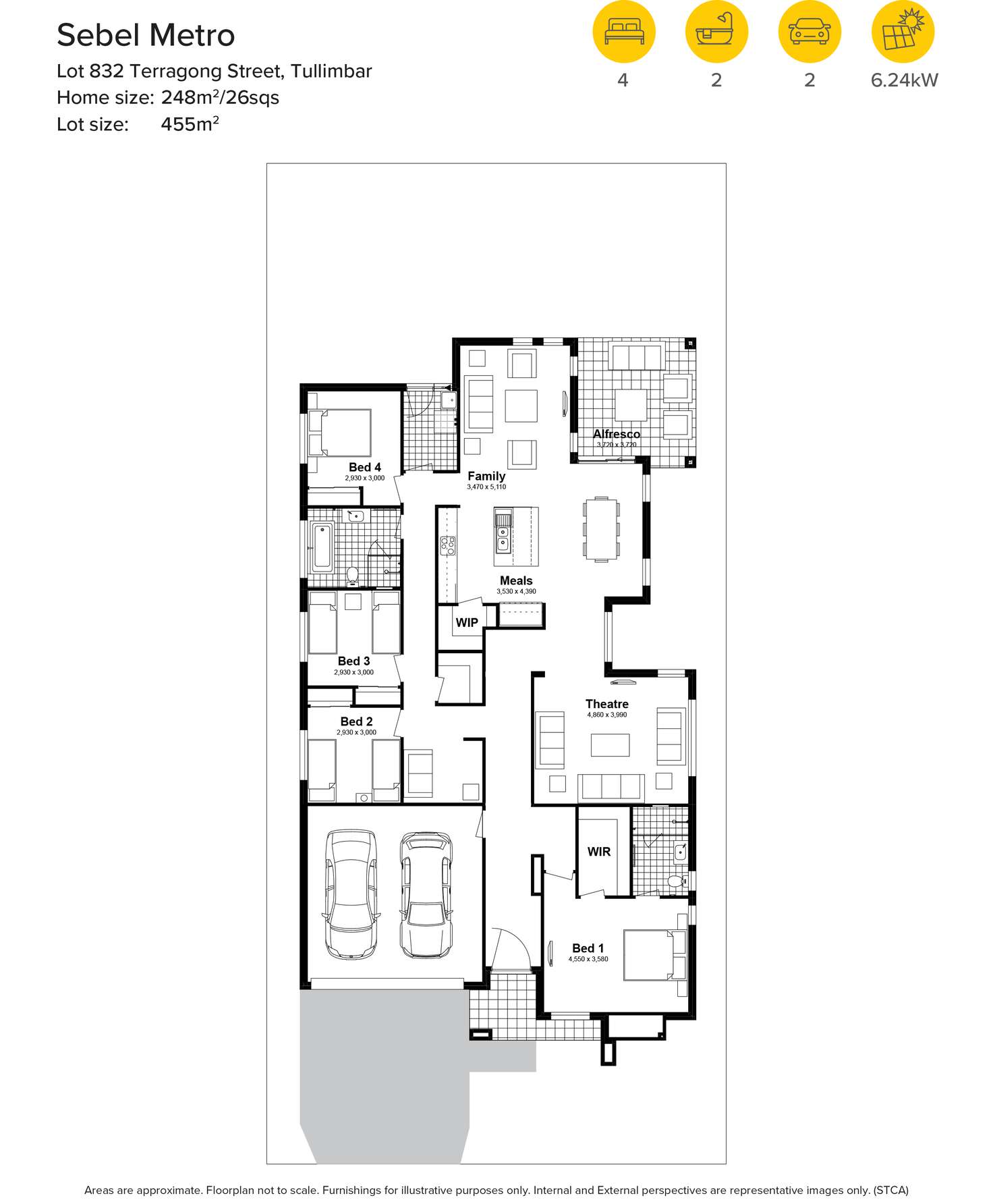 Floorplan of Homely house listing, Lot 832 Terragong Street, Tullimbar NSW 2527
