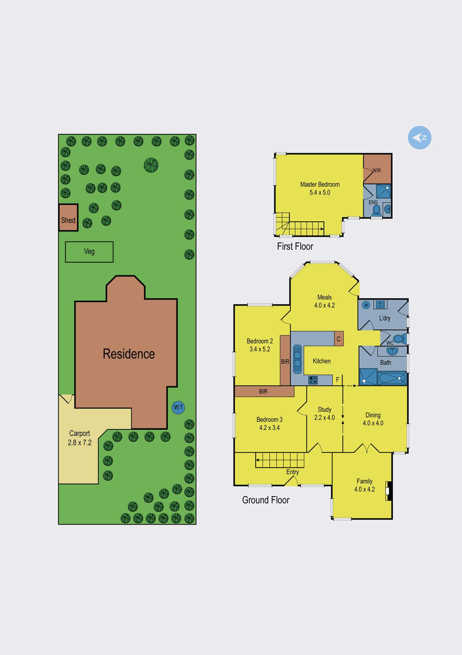 Floorplan of Homely house listing, 8 Houston Avenue, Strathmore VIC 3041