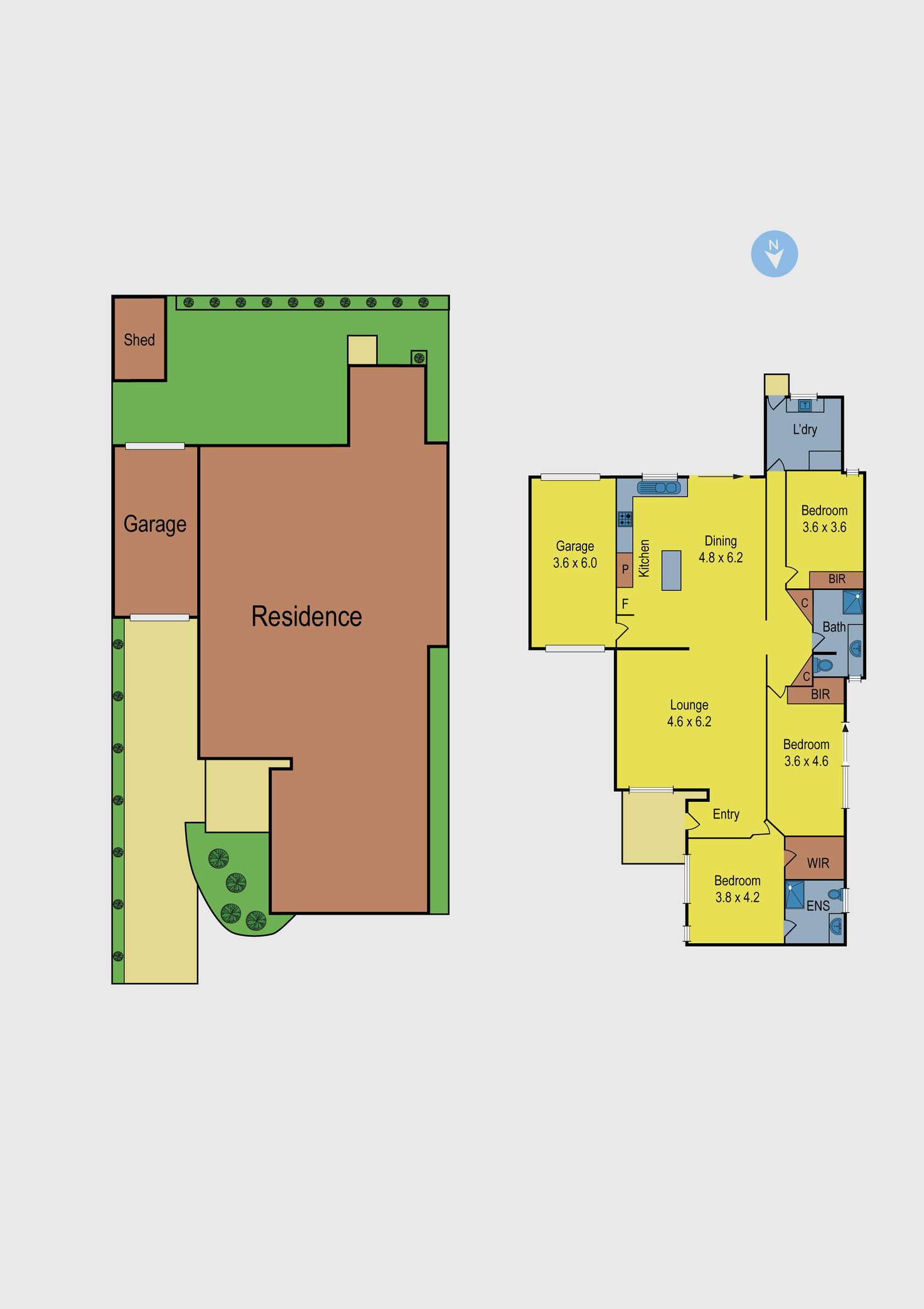 Floorplan of Homely unit listing, 5A South Road, Airport West VIC 3042