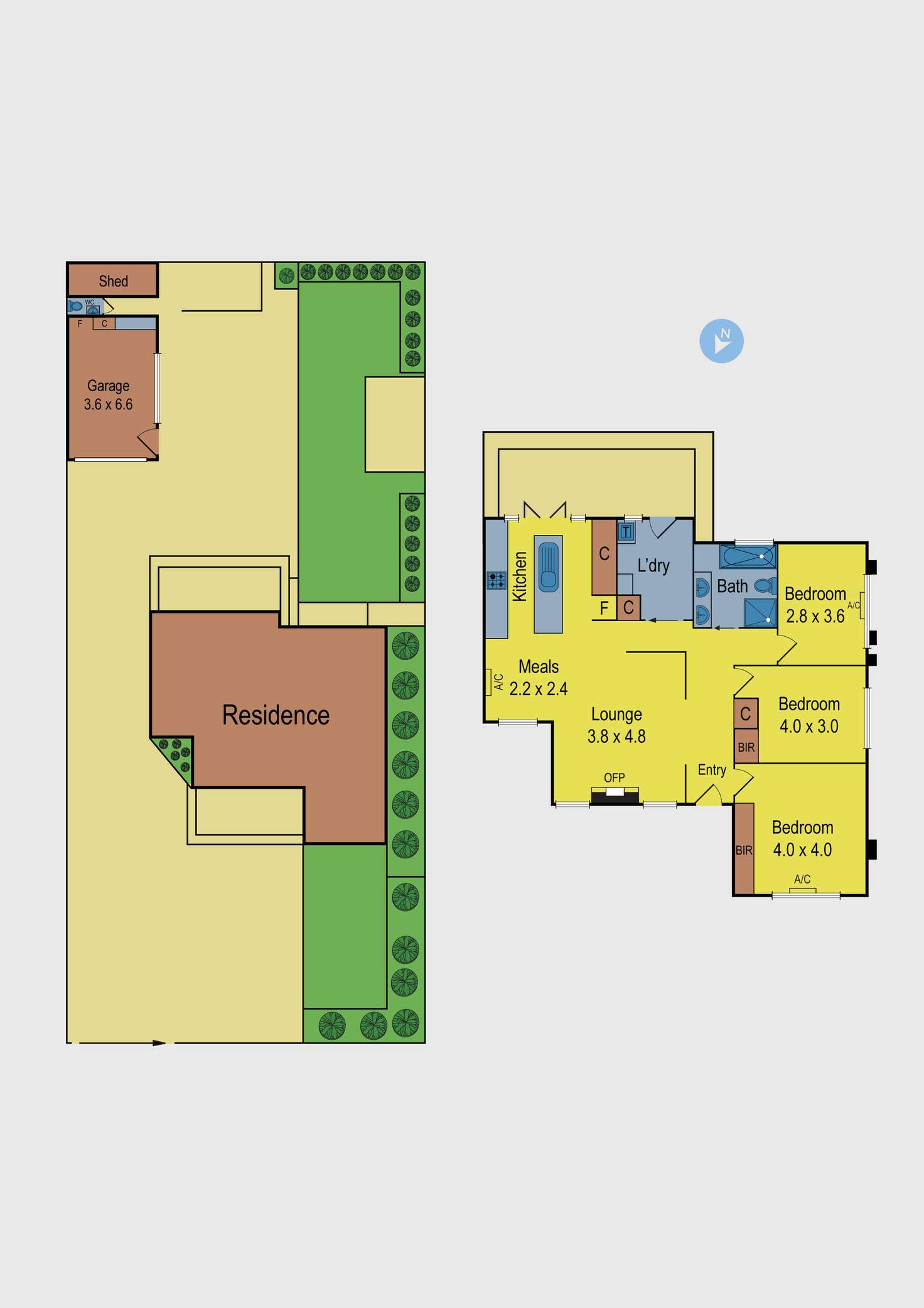 Floorplan of Homely house listing, 217 Parer Road, Airport West VIC 3042