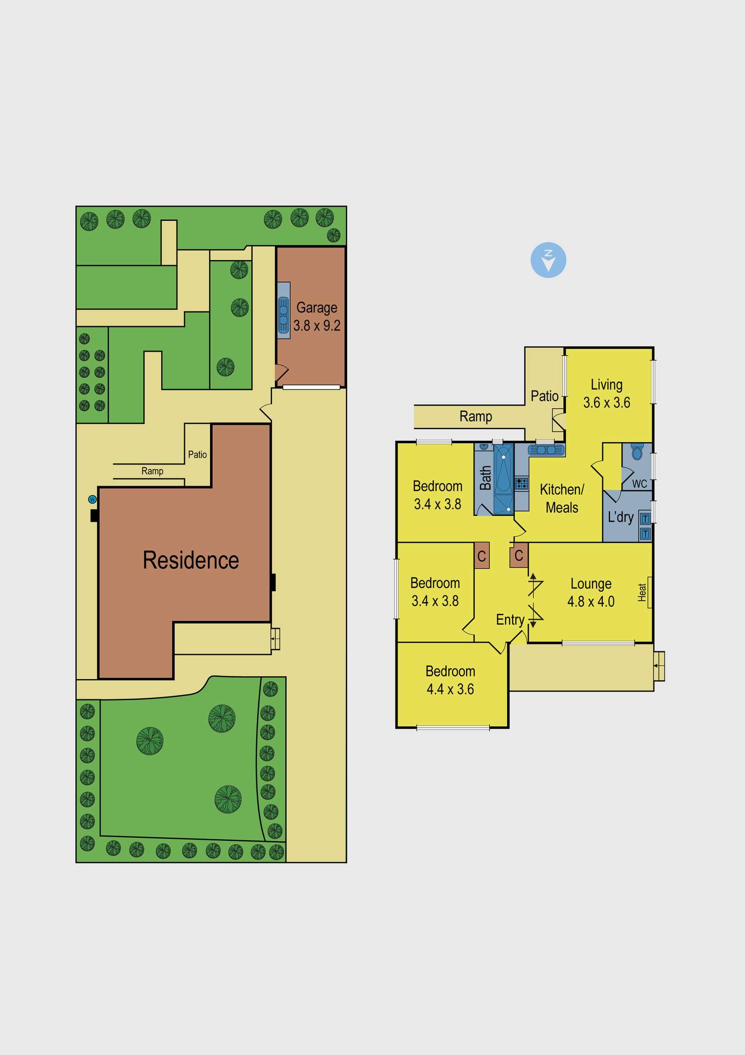 Floorplan of Homely house listing, 9 Lovely Street, Fawkner VIC 3060