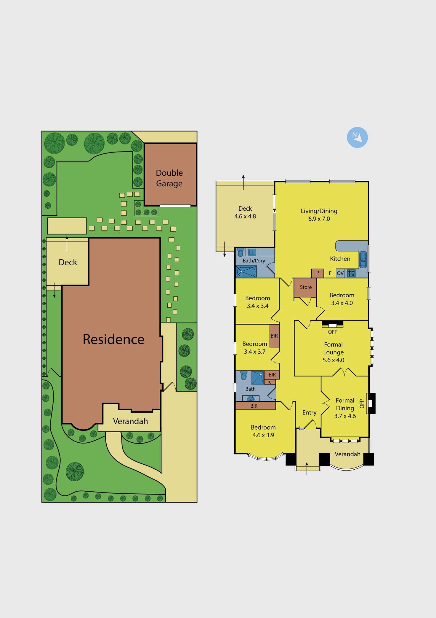 Floorplan of Homely house listing, 35 Madura Street, Travancore VIC 3032