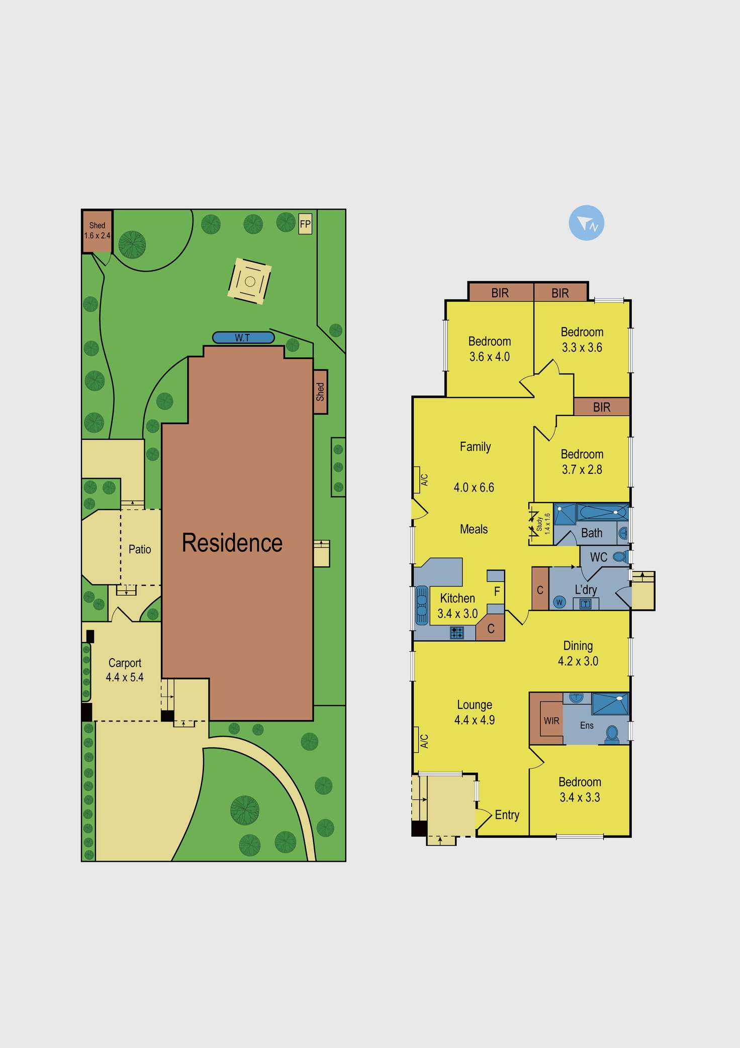 Floorplan of Homely house listing, 28 Tadstan Drive, Tullamarine VIC 3043