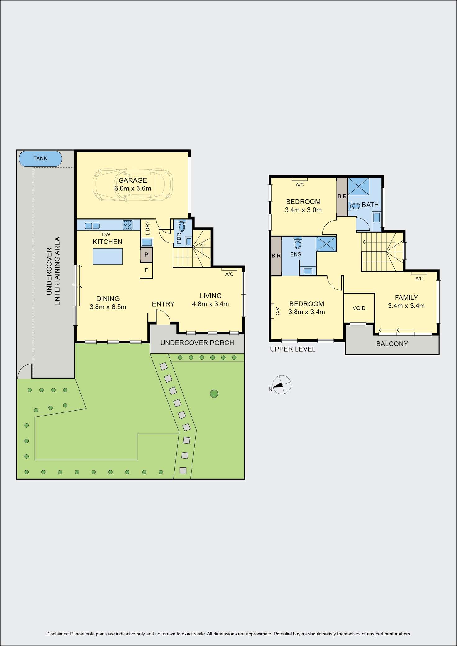 Floorplan of Homely townhouse listing, 1/26 Bonwick Street, Fawkner VIC 3060