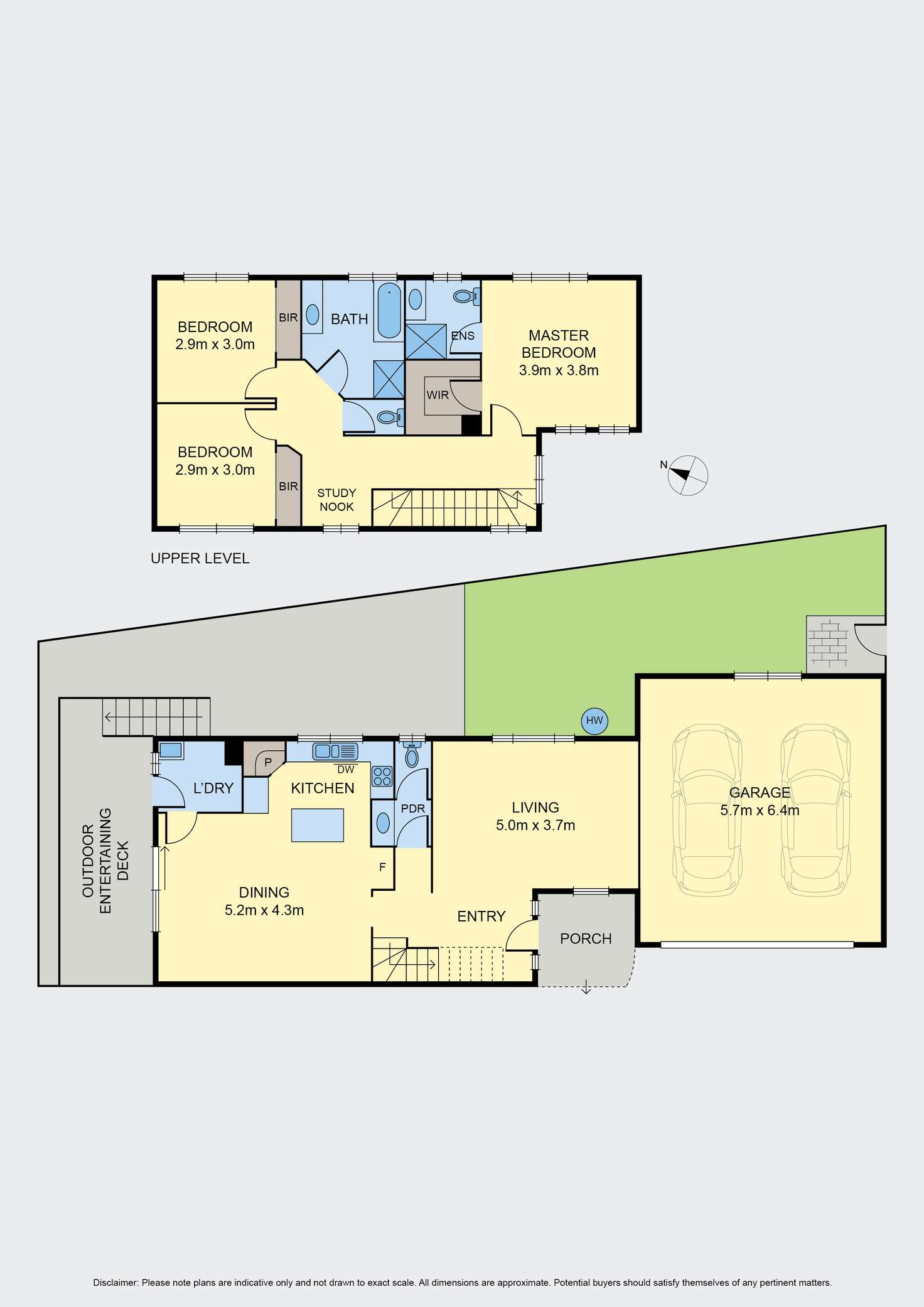 Floorplan of Homely townhouse listing, 3/12 Randwick Drive, Keilor Park VIC 3042