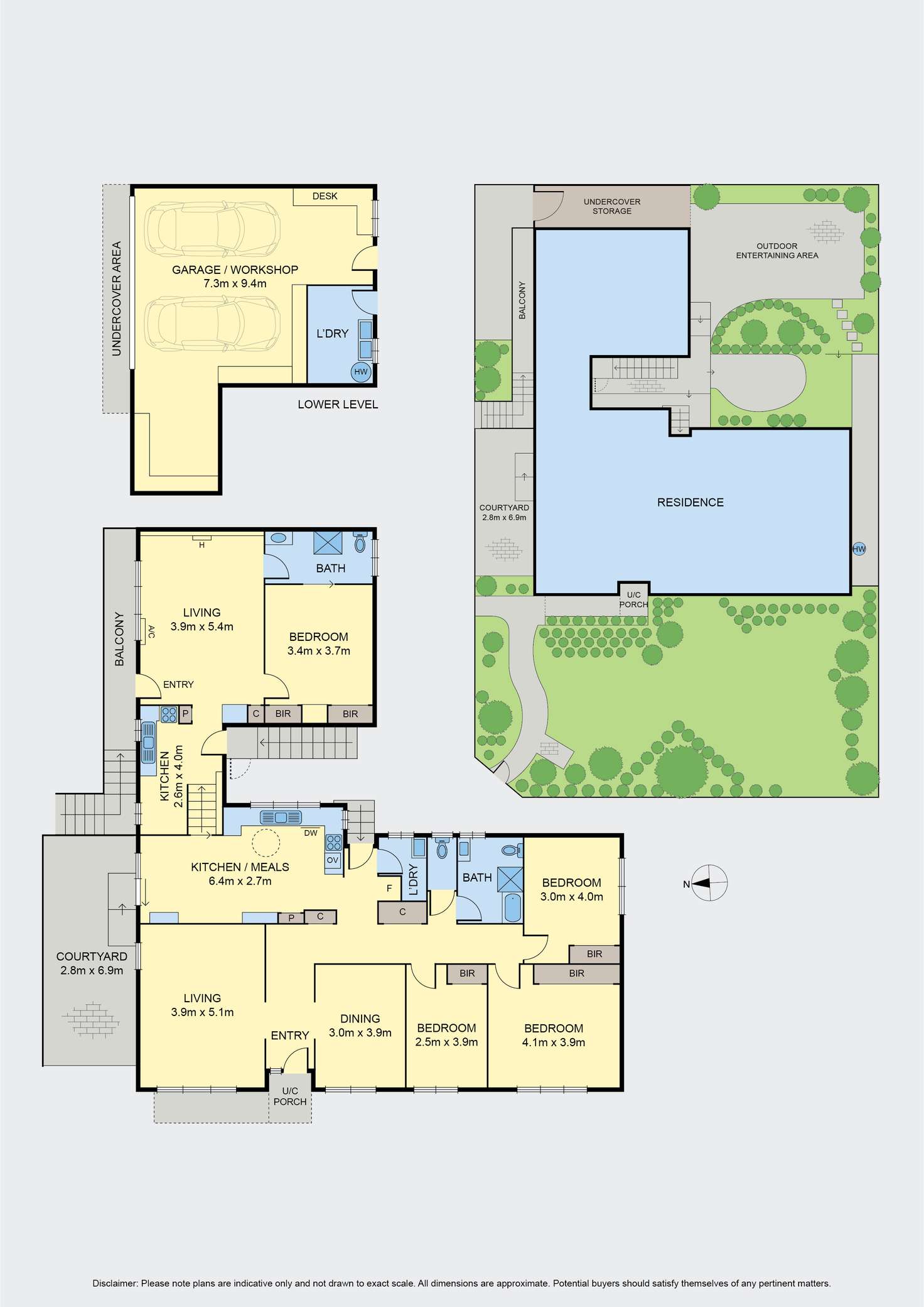 Floorplan of Homely house listing, 18 Garnet Street, Essendon West VIC 3040