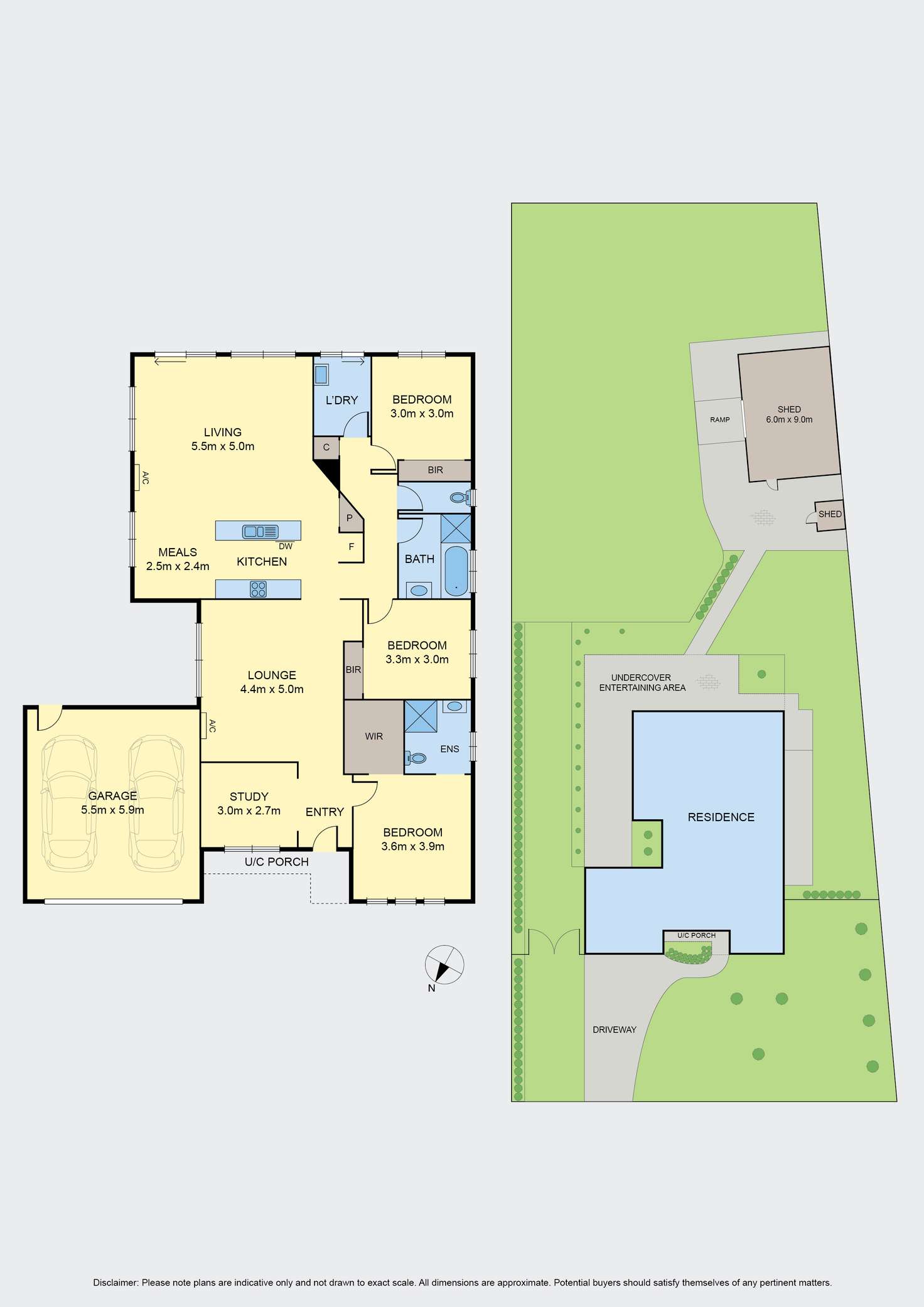 Floorplan of Homely house listing, 3 Clover Court, Romsey VIC 3434