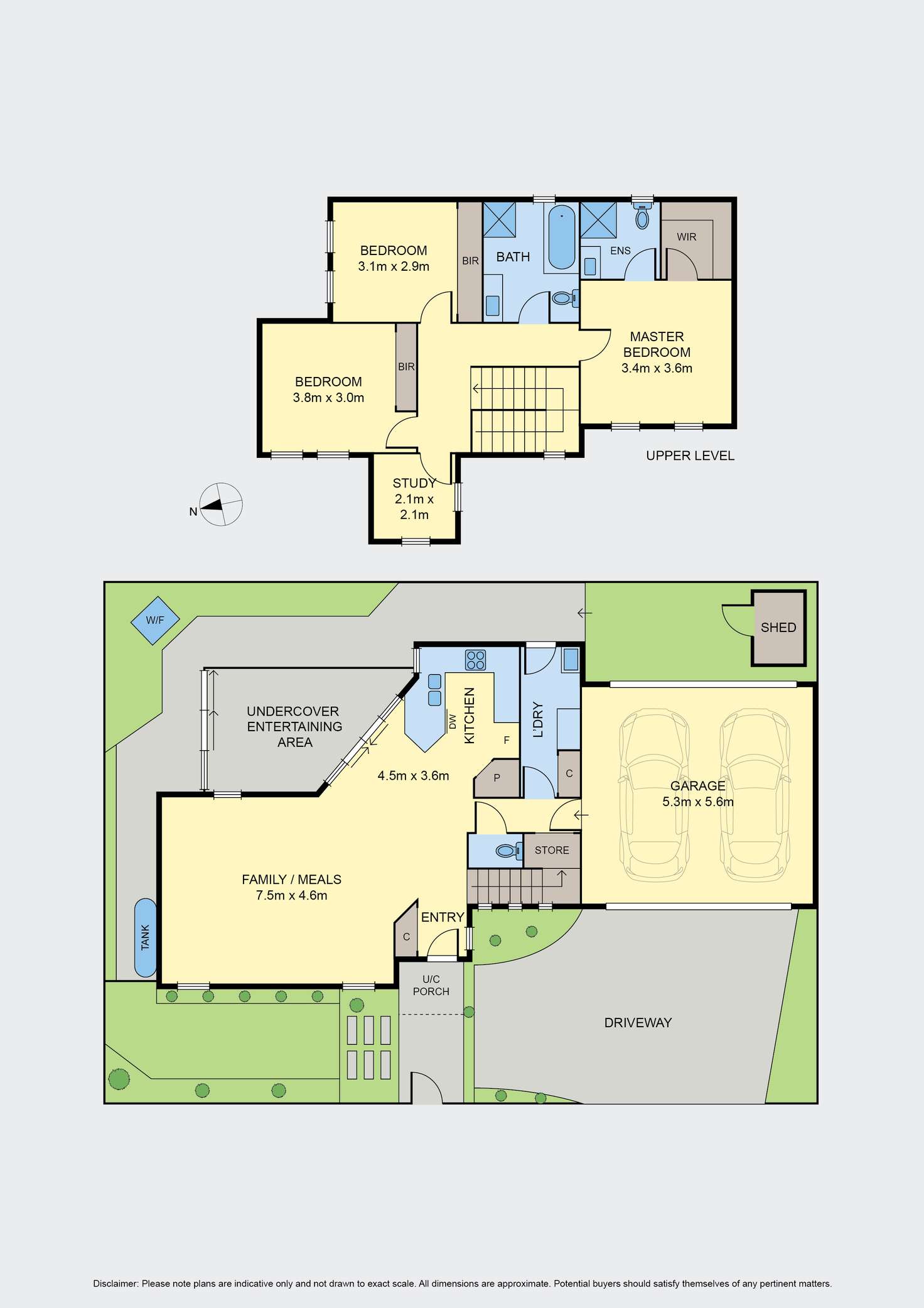 Floorplan of Homely house listing, 100B Hoffmans Road, Essendon VIC 3040