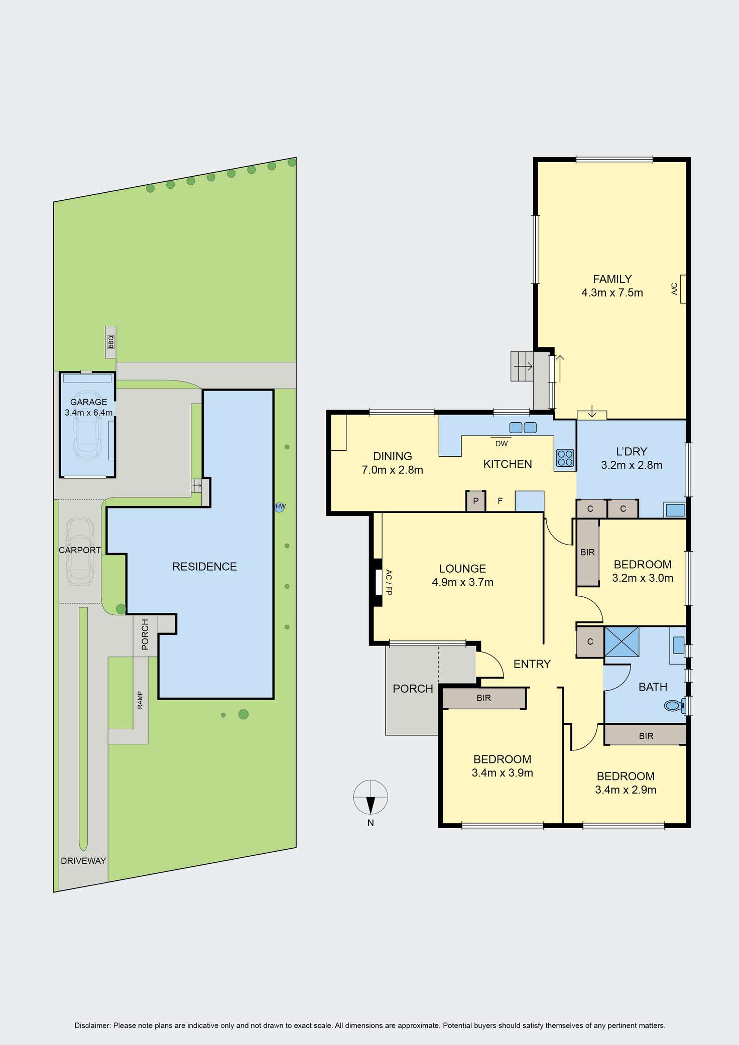 Floorplan of Homely house listing, 7 Percival Street, Oak Park VIC 3046