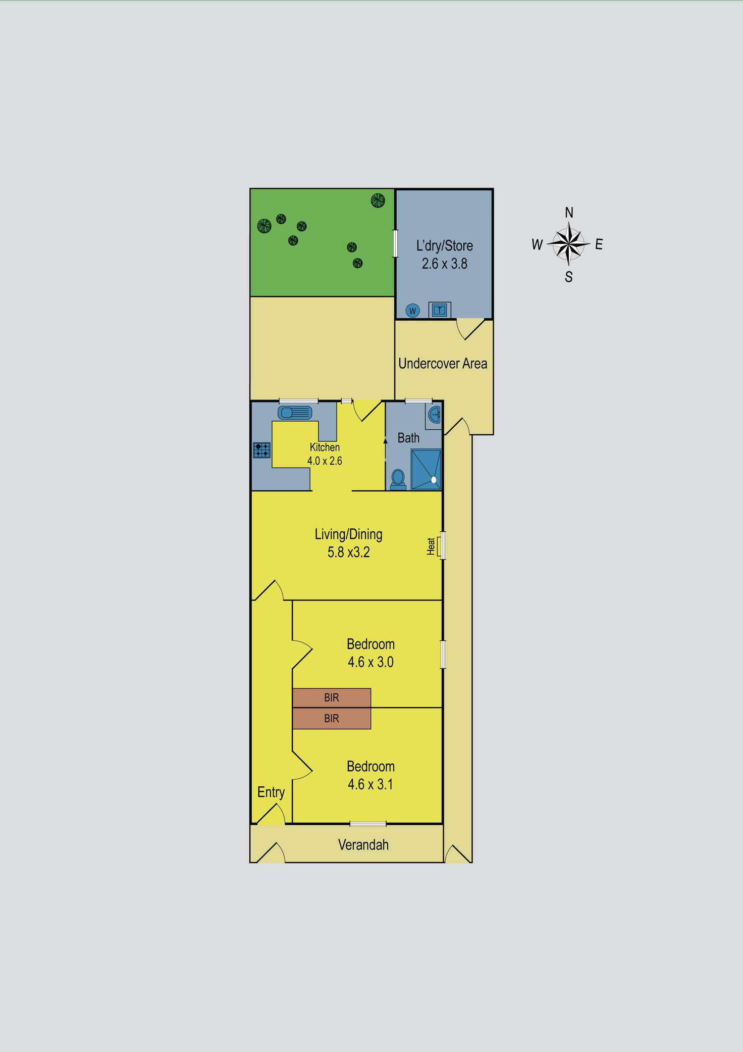 Floorplan of Homely house listing, 43 St Phillip Street, Brunswick East VIC 3057