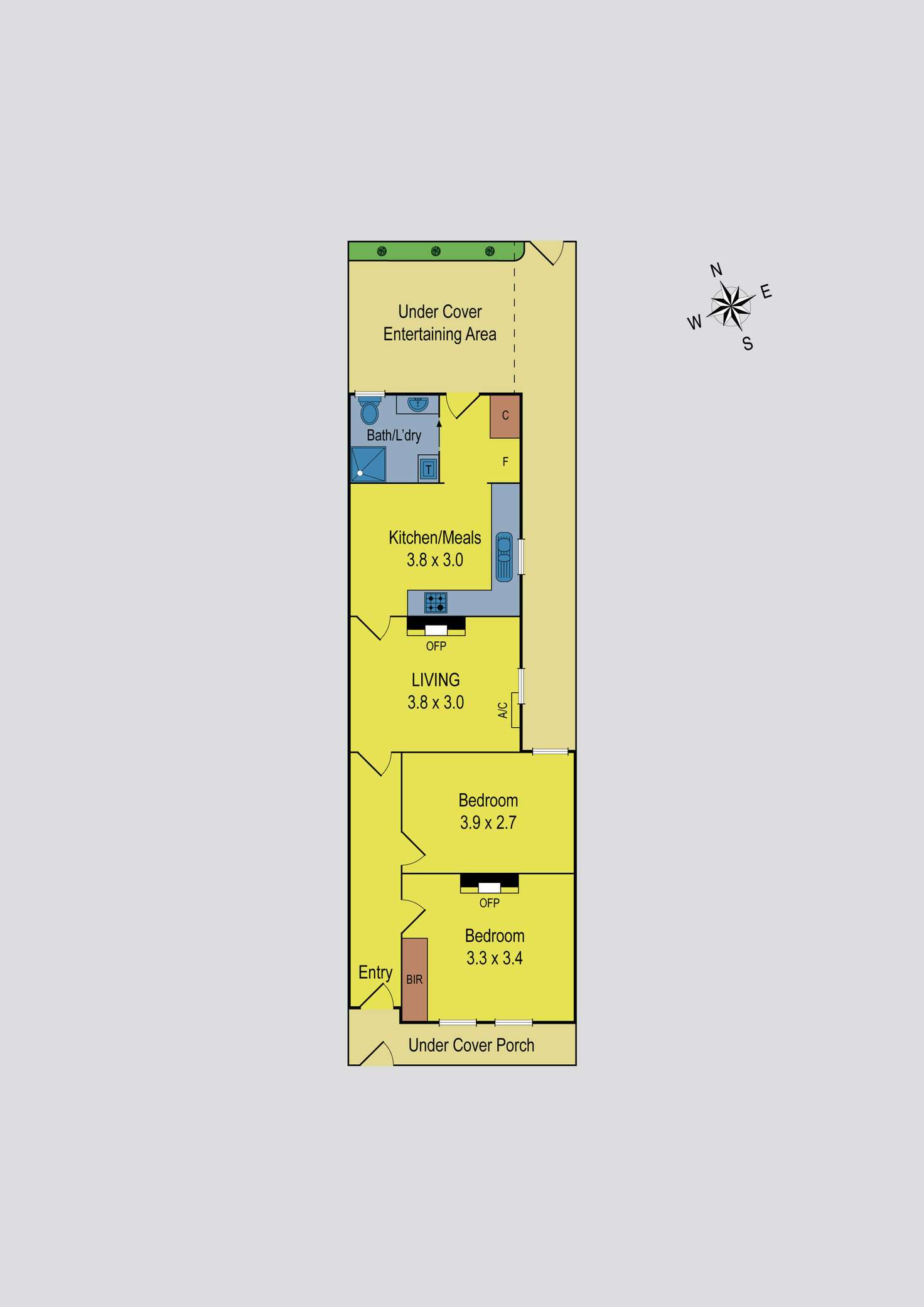 Floorplan of Homely house listing, 126 Mt Alexander Road, Travancore VIC 3032