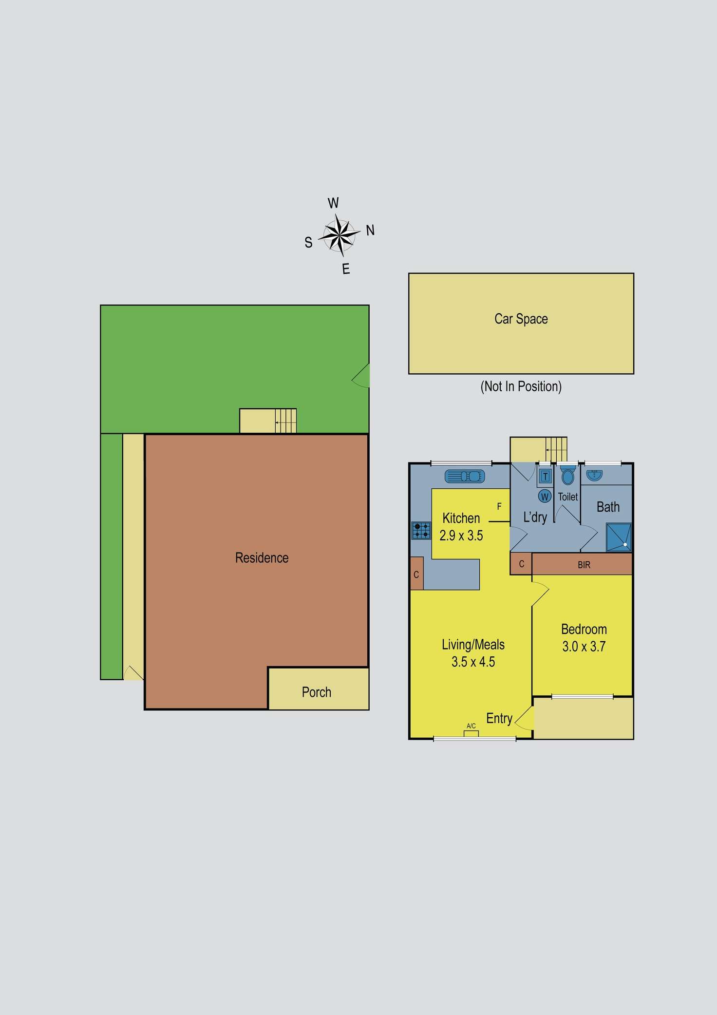 Floorplan of Homely unit listing, 4/11 Stanley Street, Essendon VIC 3040