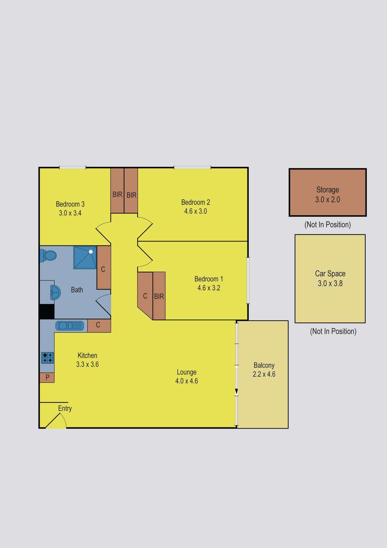 Floorplan of Homely apartment listing, 10/20 French Street, Footscray VIC 3011