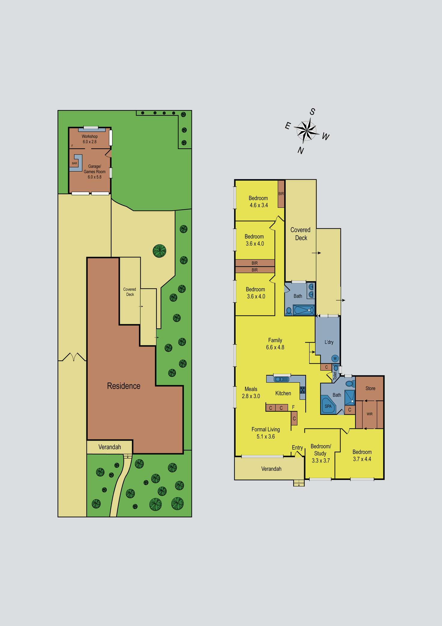 Floorplan of Homely house listing, 37 Ligar Street, Sunbury VIC 3429