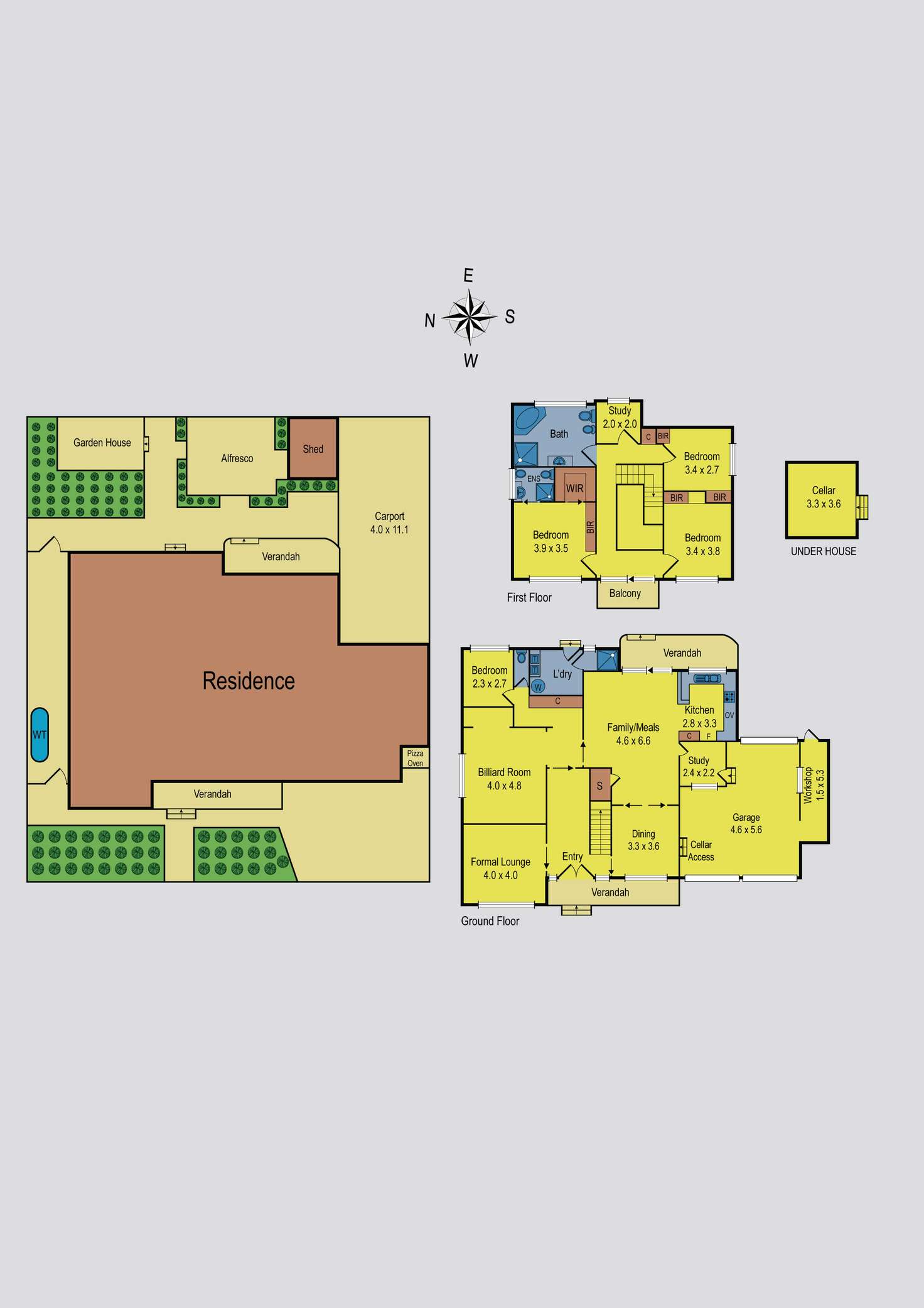 Floorplan of Homely house listing, 17 Murdock Street, Brunswick VIC 3056