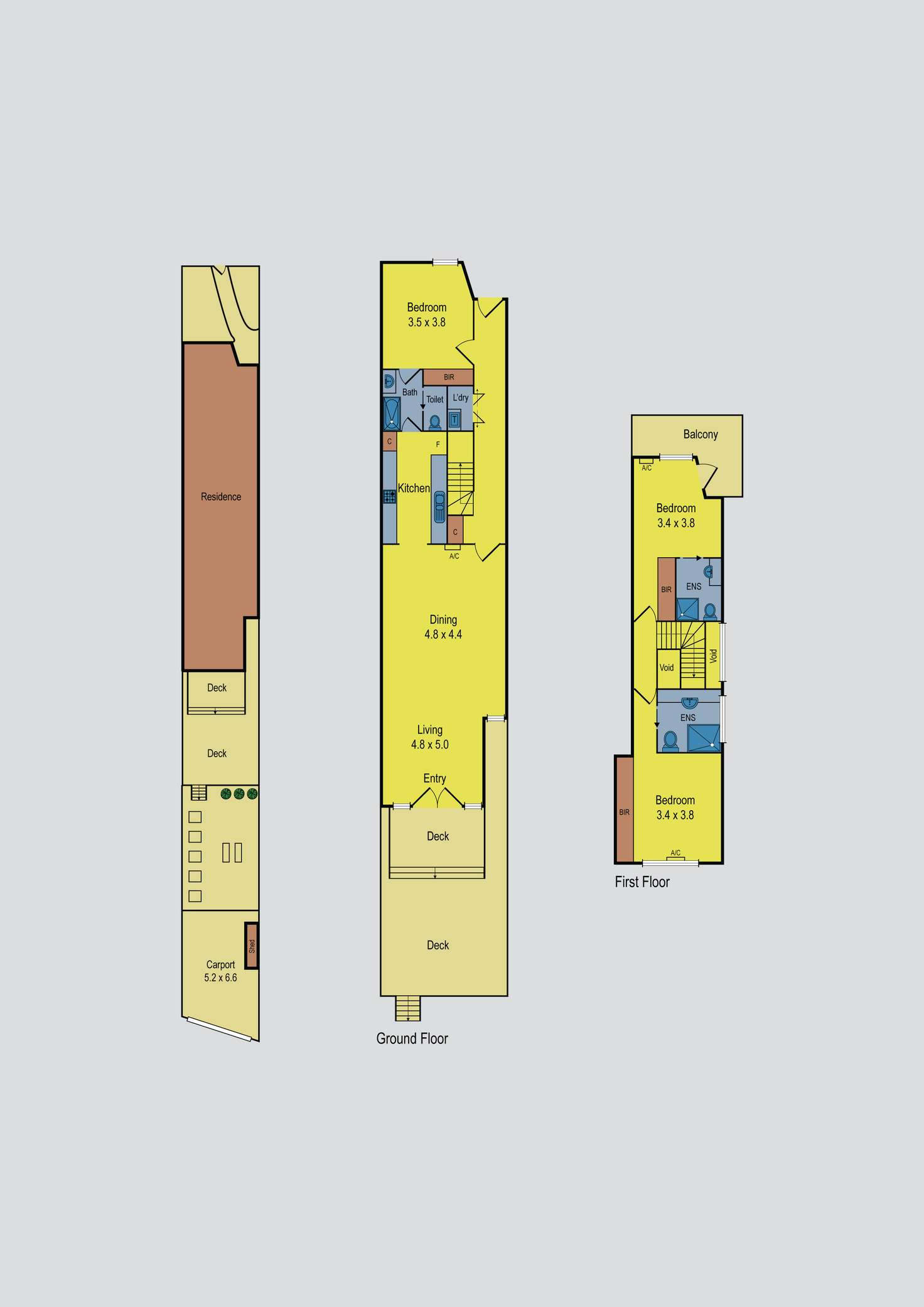 Floorplan of Homely house listing, 16 Glass Street, Essendon VIC 3040