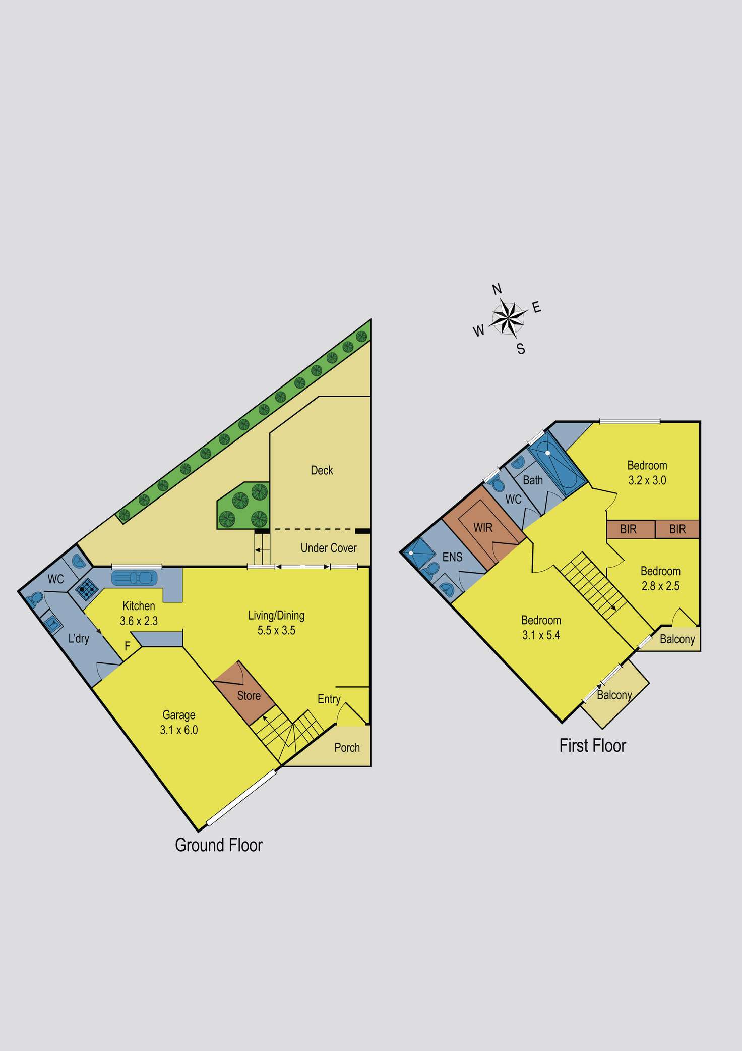 Floorplan of Homely townhouse listing, 4/28-30 Langs Road, Ascot Vale VIC 3032