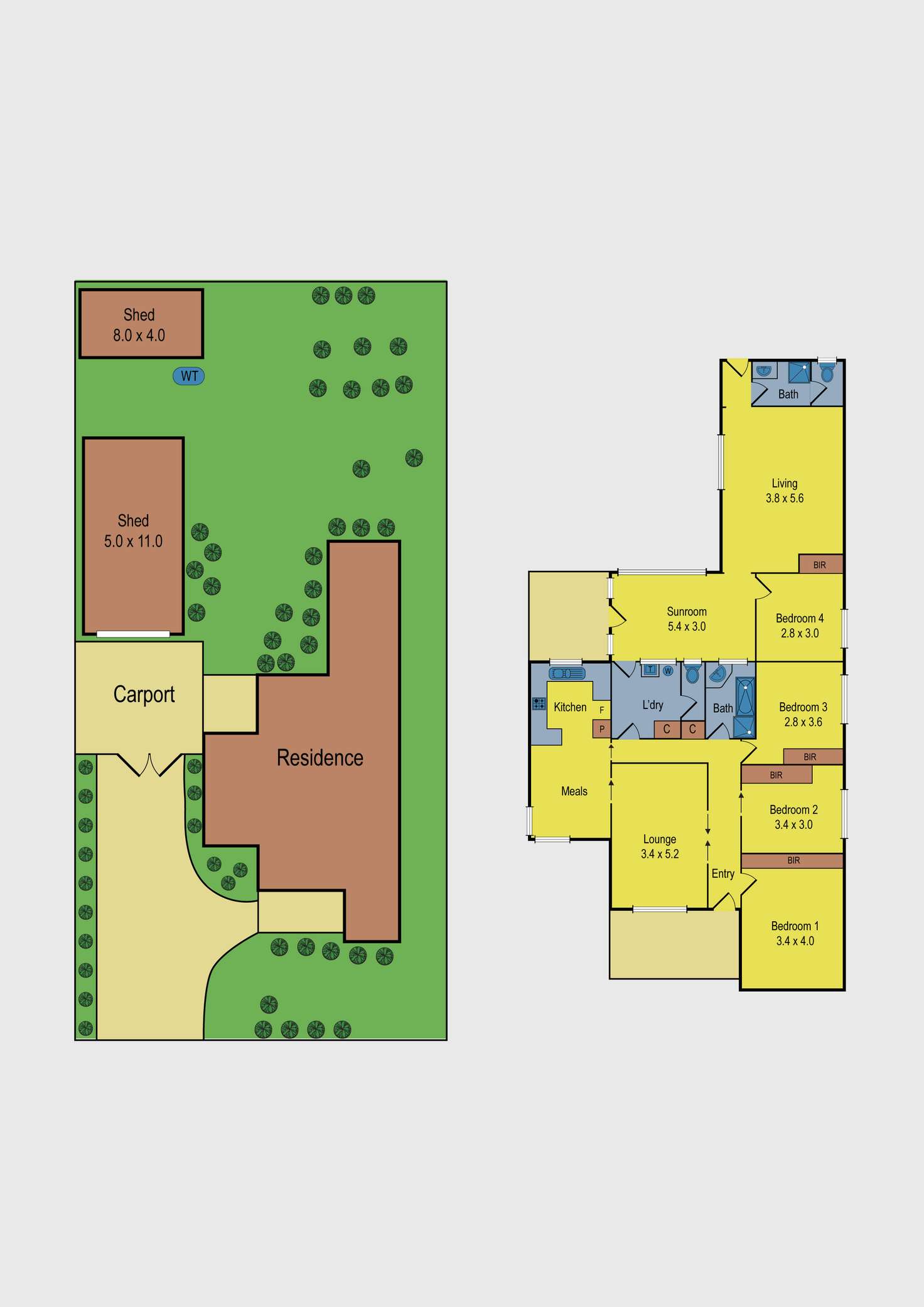 Floorplan of Homely house listing, 68 Becket Street, Glenroy VIC 3046