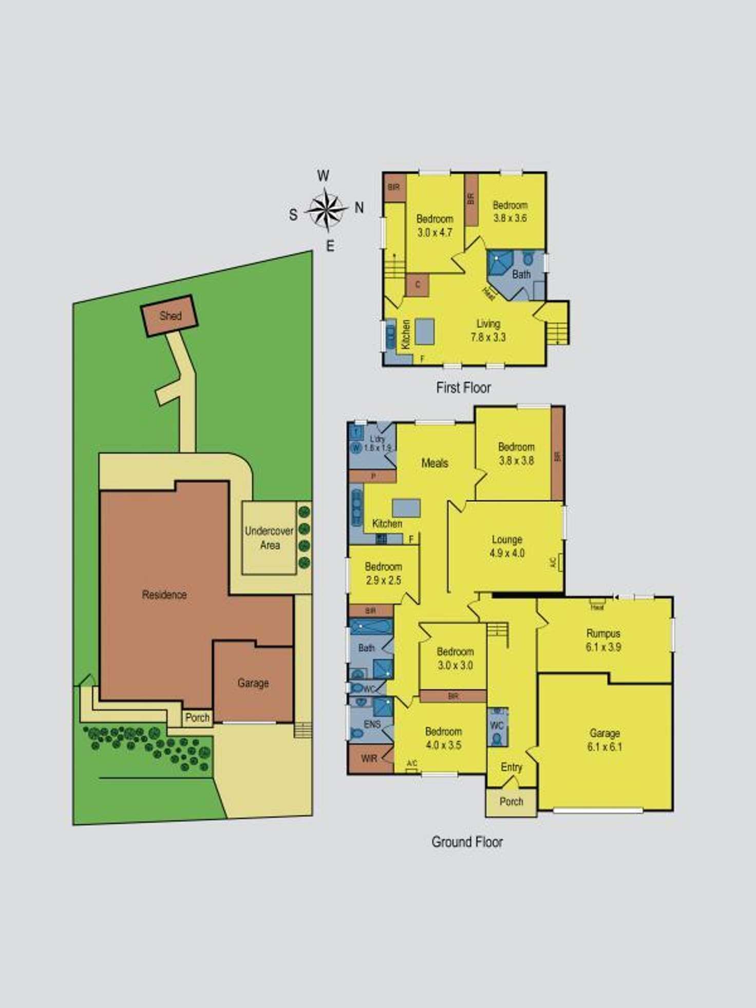 Floorplan of Homely house listing, 6 Ramsay Court, Sunbury VIC 3429