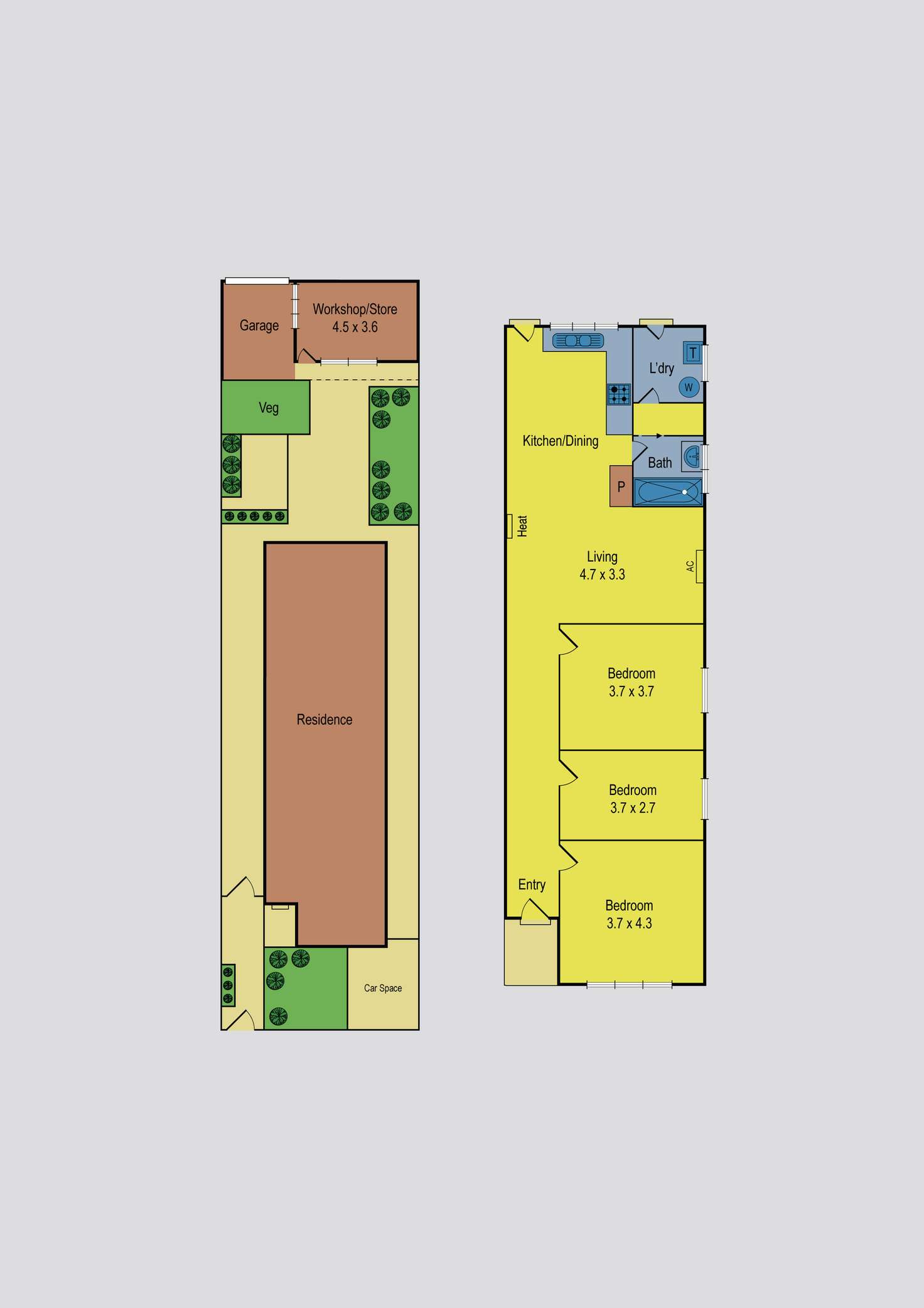 Floorplan of Homely house listing, 144 Beavers Road, Northcote VIC 3070