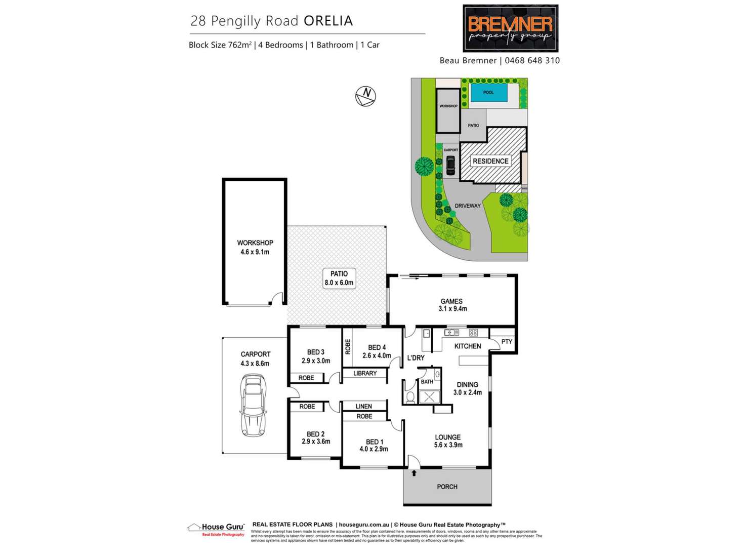 Floorplan of Homely house listing, 28 Pengilly Road, Orelia WA 6167