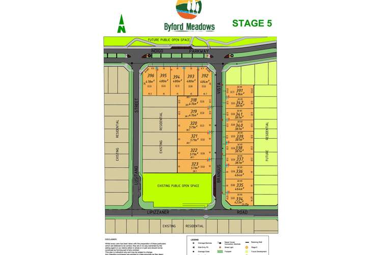 Floorplan of Homely residentialLand listing, Lot 361, Caspian Chase, Byford WA 6122