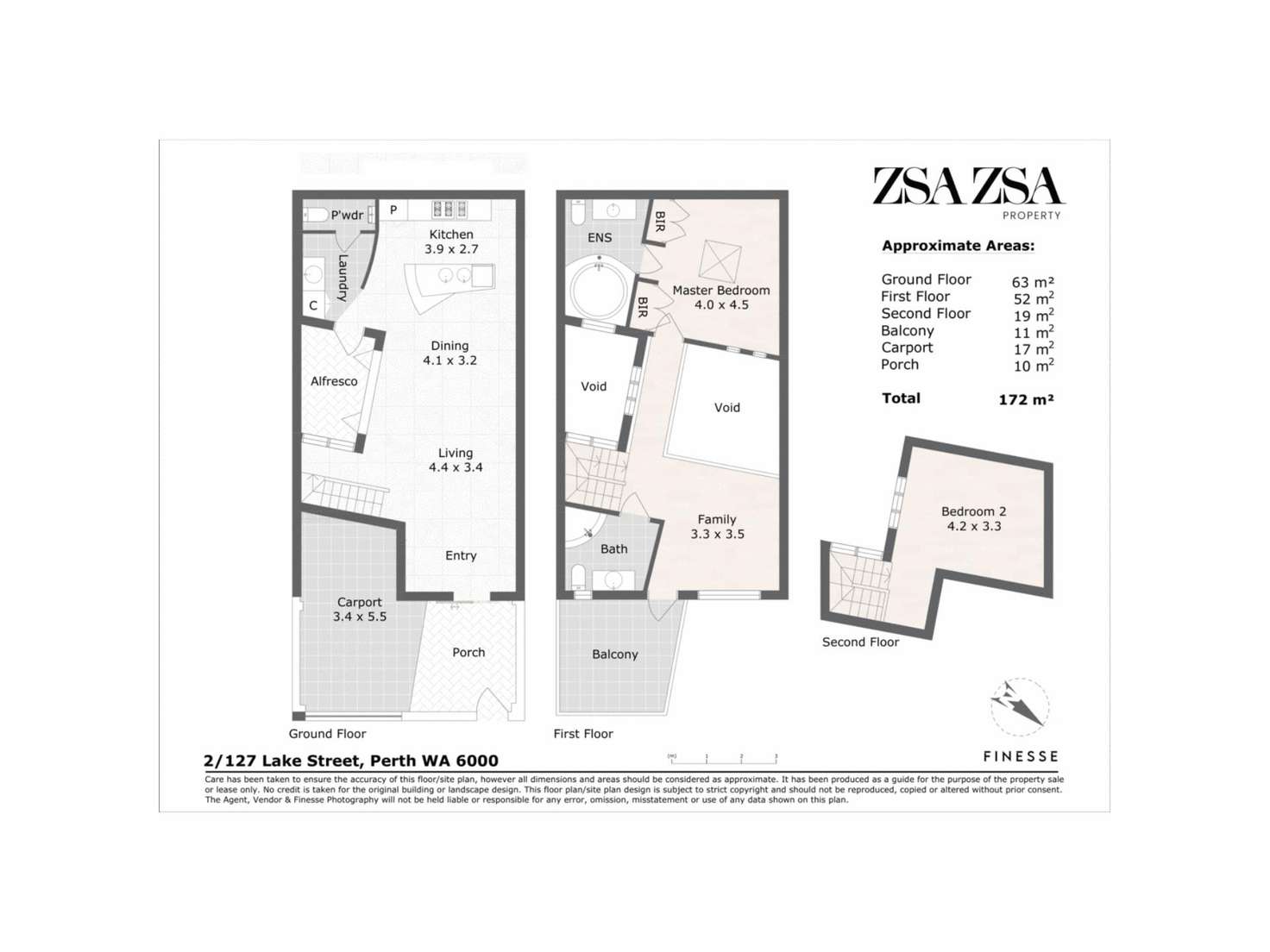 Floorplan of Homely house listing, 2/127 Lake Street, Perth WA 6000