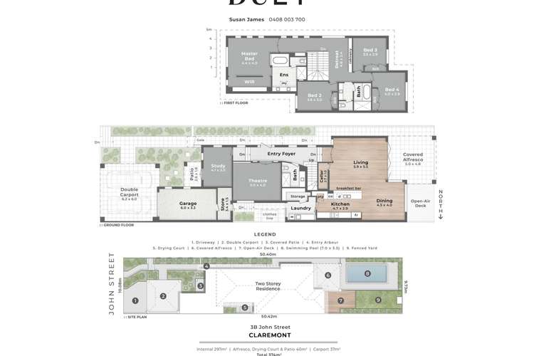 Floorplan of Homely house listing, 3B John Street, Claremont WA 6010