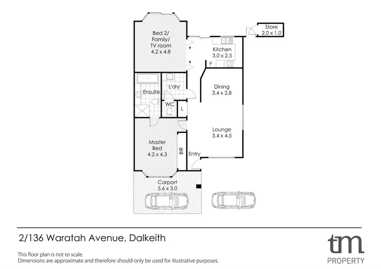 Floorplan of Homely house listing, 2/136 Waratah Avenue, Dalkeith WA 6009