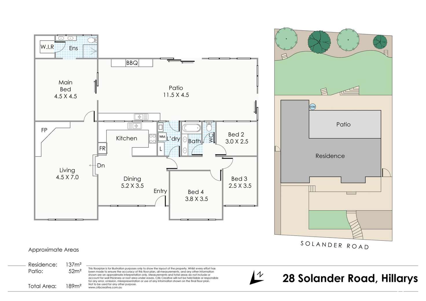 Floorplan of Homely house listing, 28 Solander Road, Hillarys WA 6025