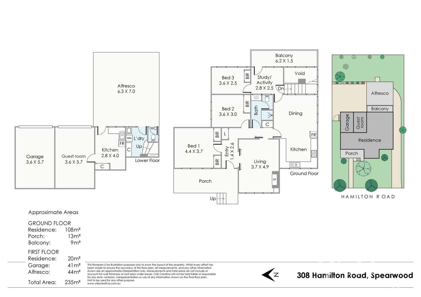 Floorplan of Homely house listing, 308 Hamilton Road, Spearwood WA 6163