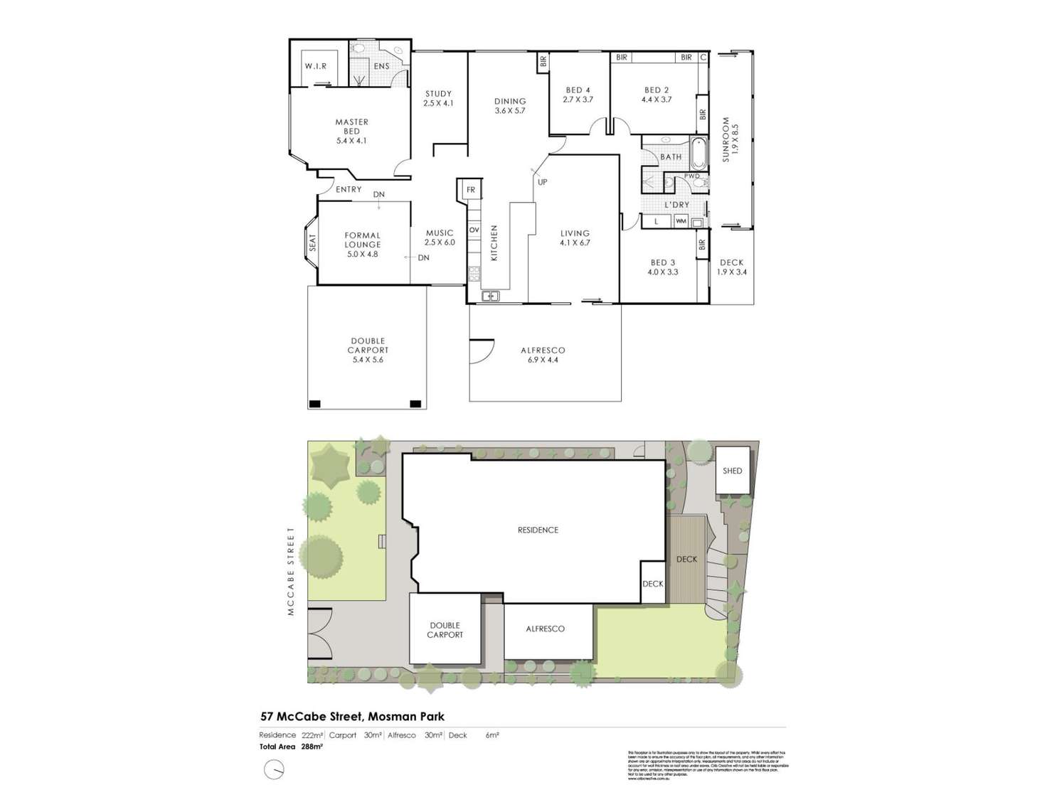 Floorplan of Homely house listing, 57 McCabe Street, Mosman Park WA 6012