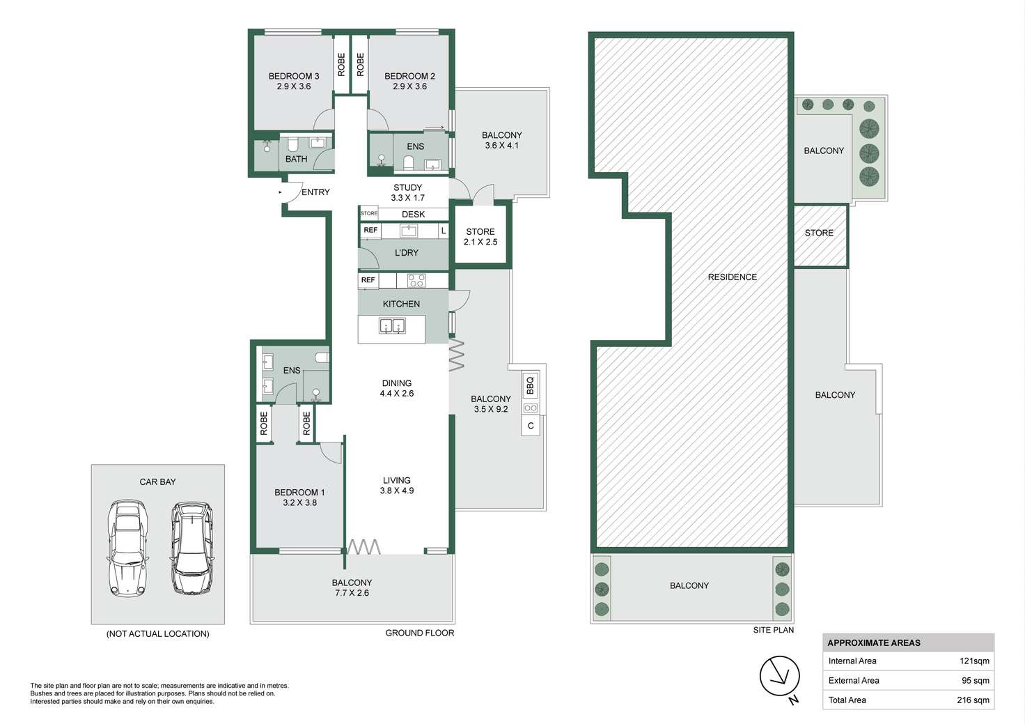 Floorplan of Homely apartment listing, 34/70 Wright Street, Highgate WA 6003
