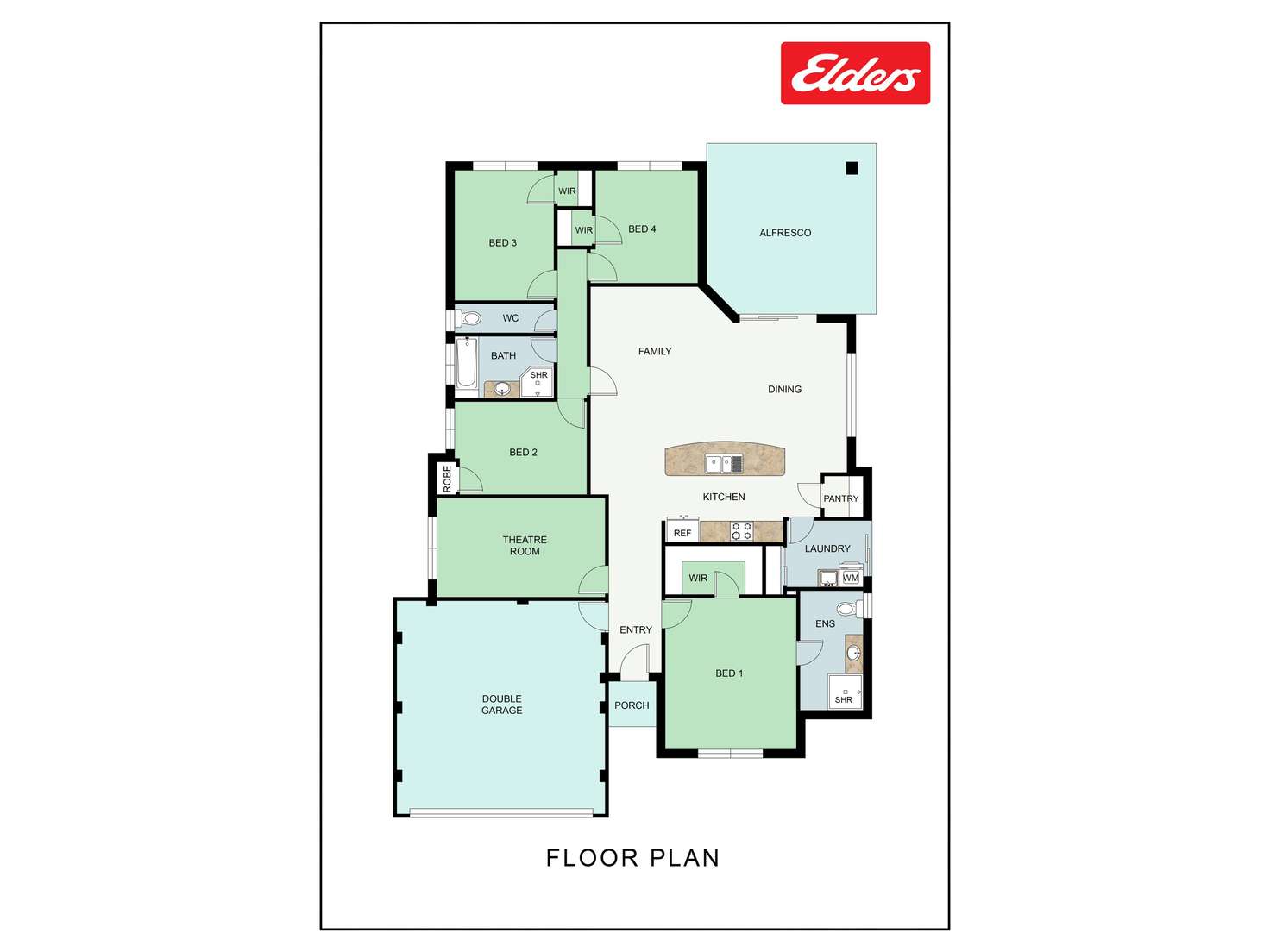 Floorplan of Homely house listing, 69 Jindare Loop, Carramar WA 6031
