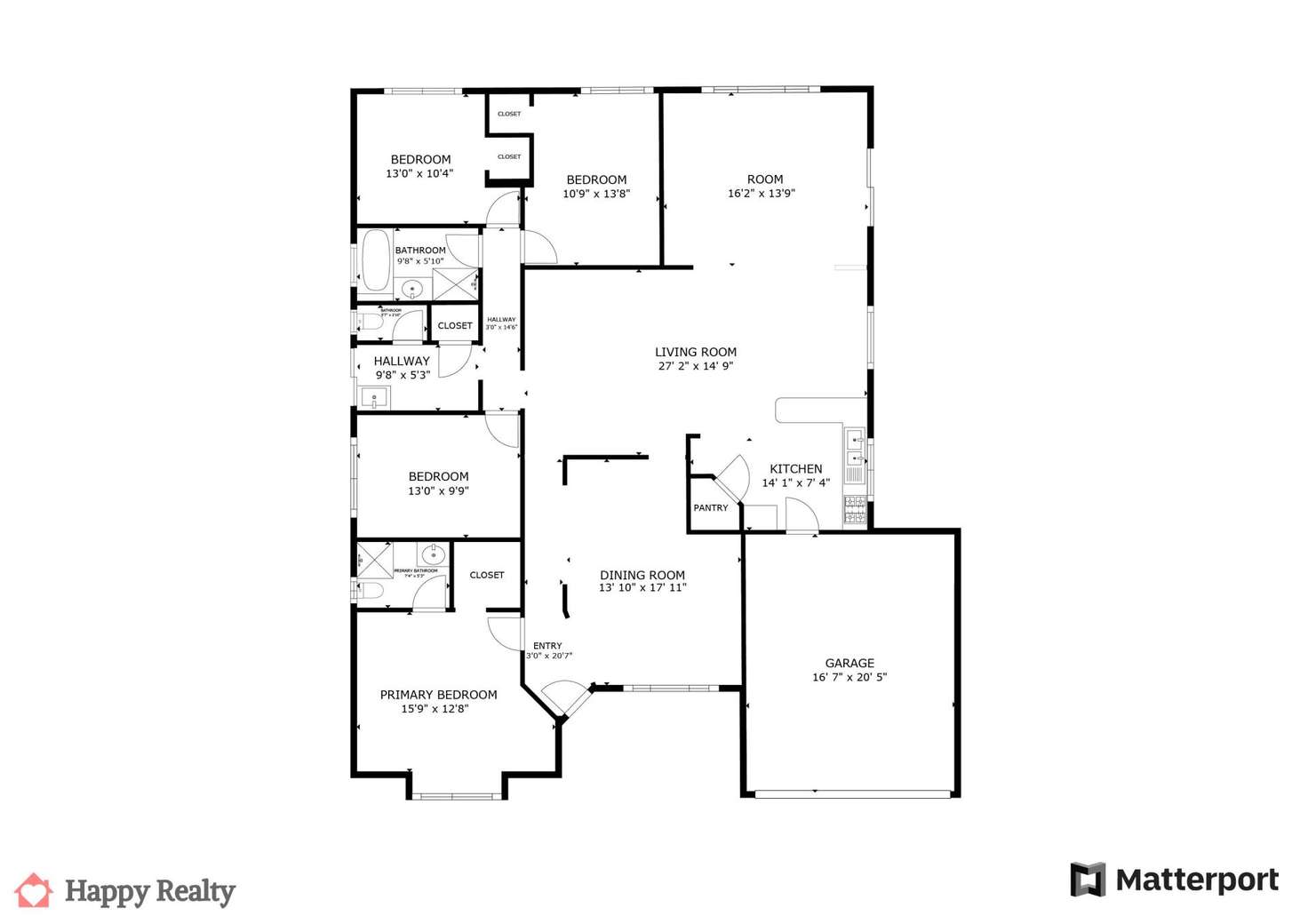 Floorplan of Homely house listing, 21 Citrus Road, Canning Vale WA 6155