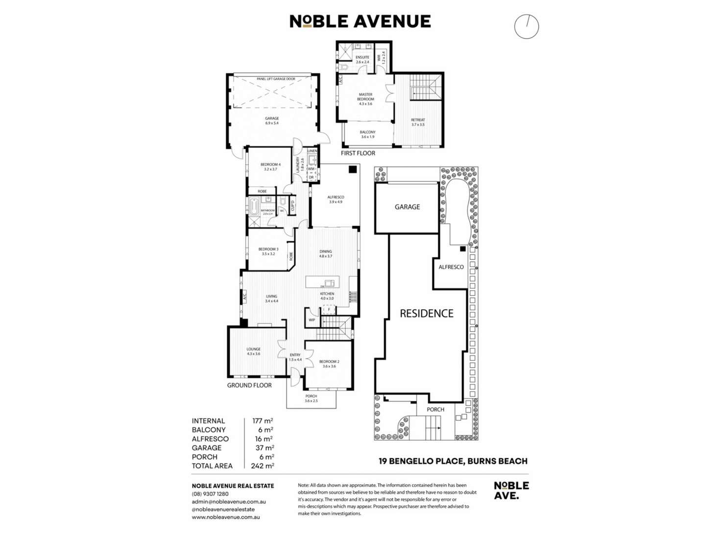 Floorplan of Homely house listing, 19 Bengello Place, Burns Beach WA 6028