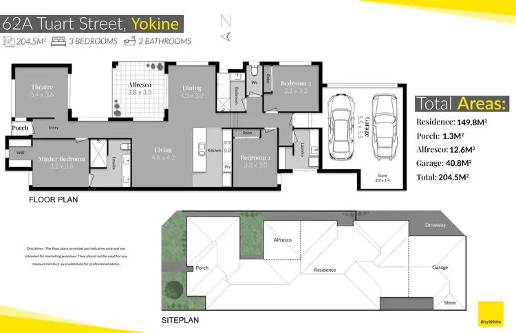 Floorplan of Homely house listing, 62B Tuart Street, Yokine WA 6060