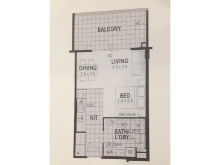 Floorplan of Homely apartment listing, 47/26 Sharpe Ave, Karratha WA 6714