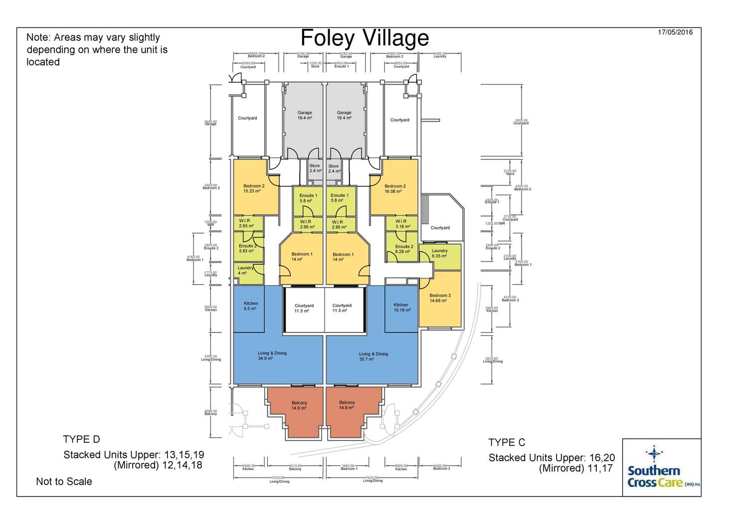 Floorplan of Homely unit listing, 13/84 Collick Street, Hilton WA 6163