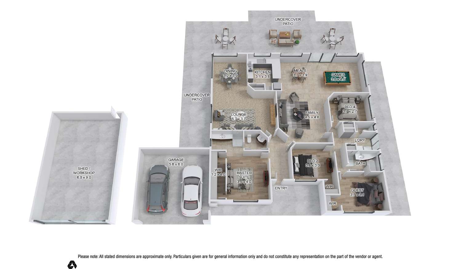 Floorplan of Homely lifestyle listing, 260 Gosnells Road East, Orange Grove WA 6109