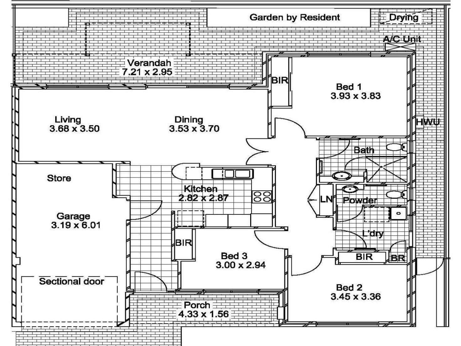 Floorplan of Homely retirement listing, 15/11 Nugent Street, Balcatta WA 6021