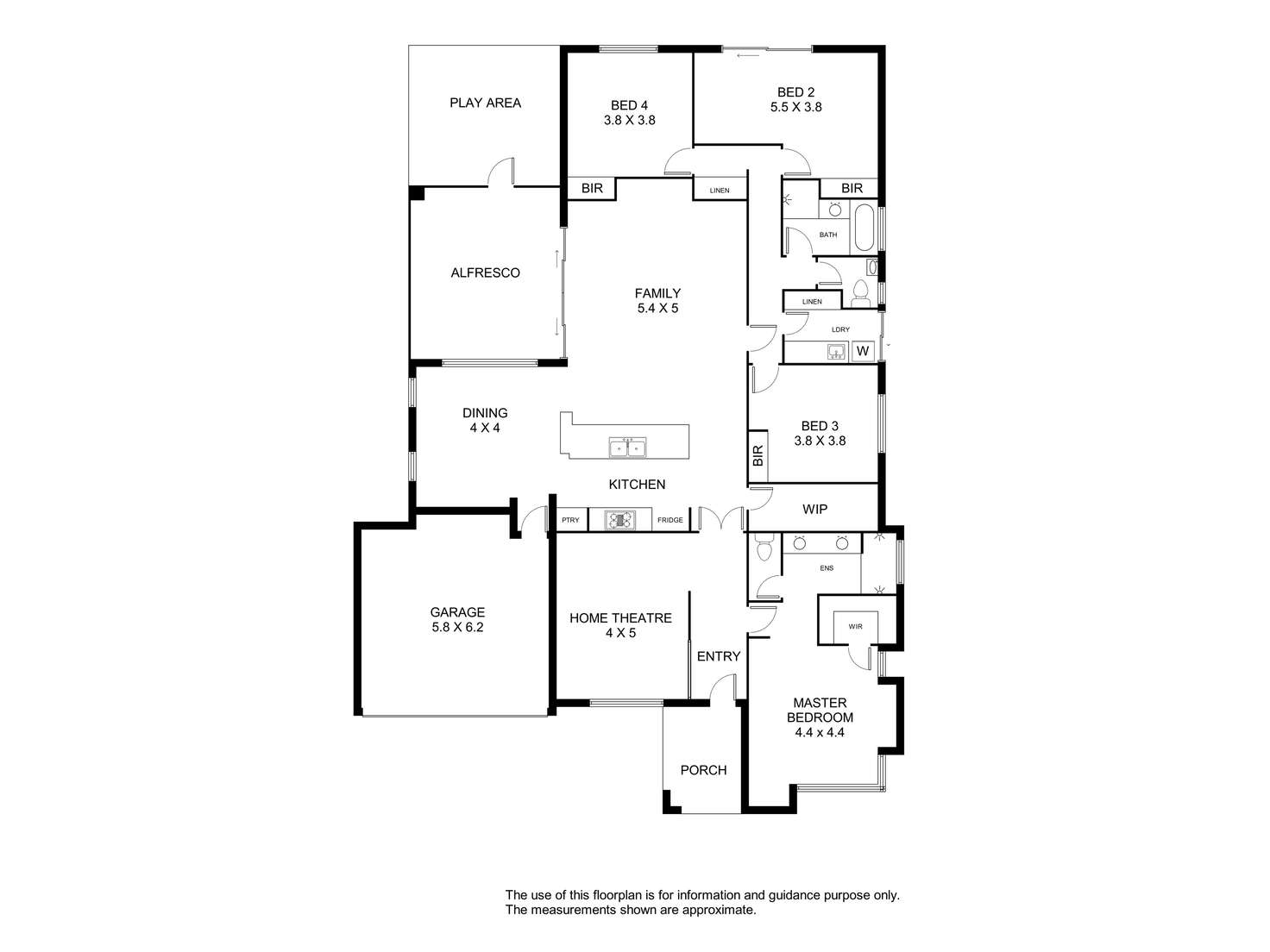 Floorplan of Homely house listing, 45 Drummond Gardens, Helena Valley WA 6056