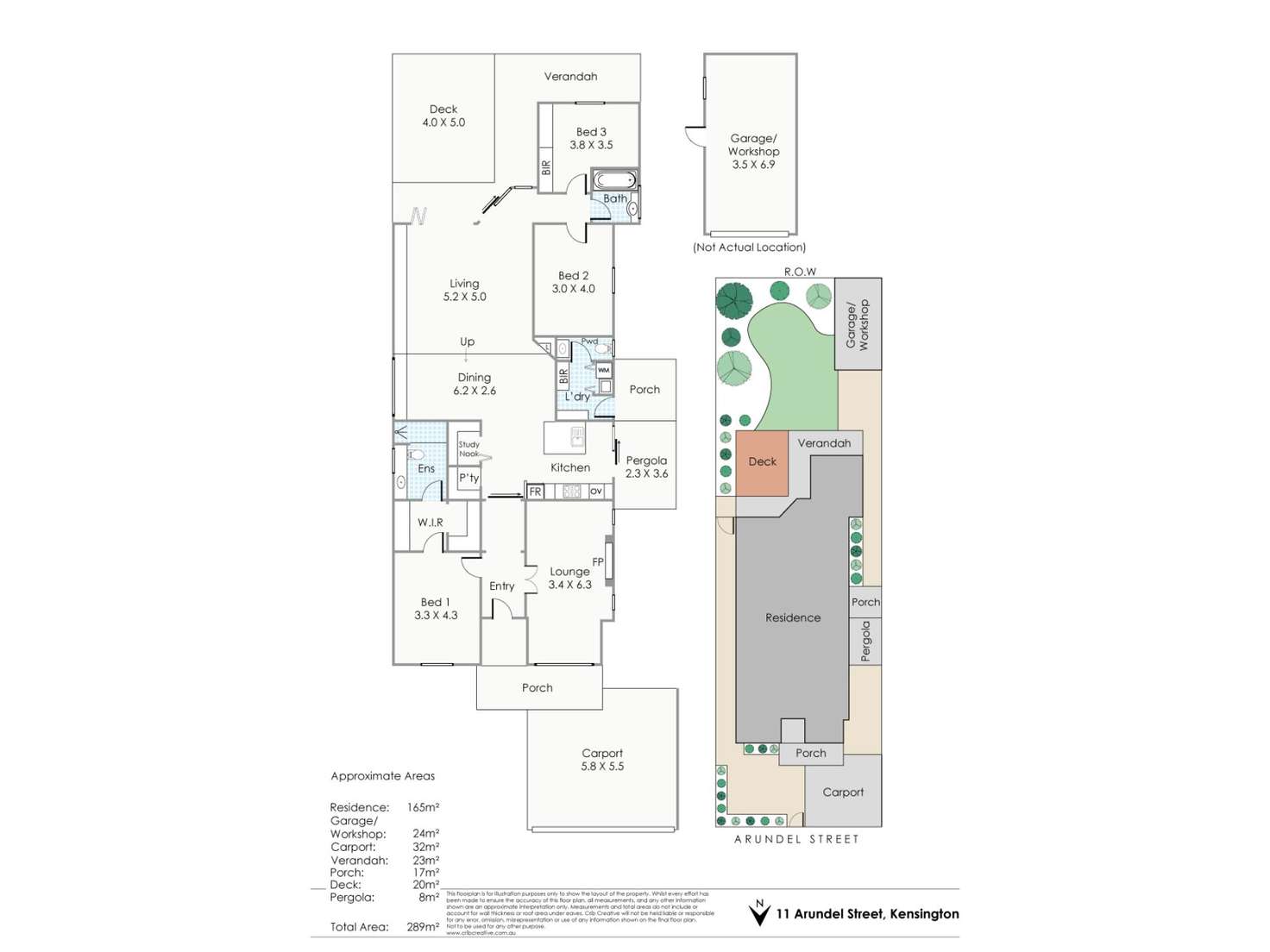 Floorplan of Homely house listing, 11 Arundel Street, Kensington WA 6151