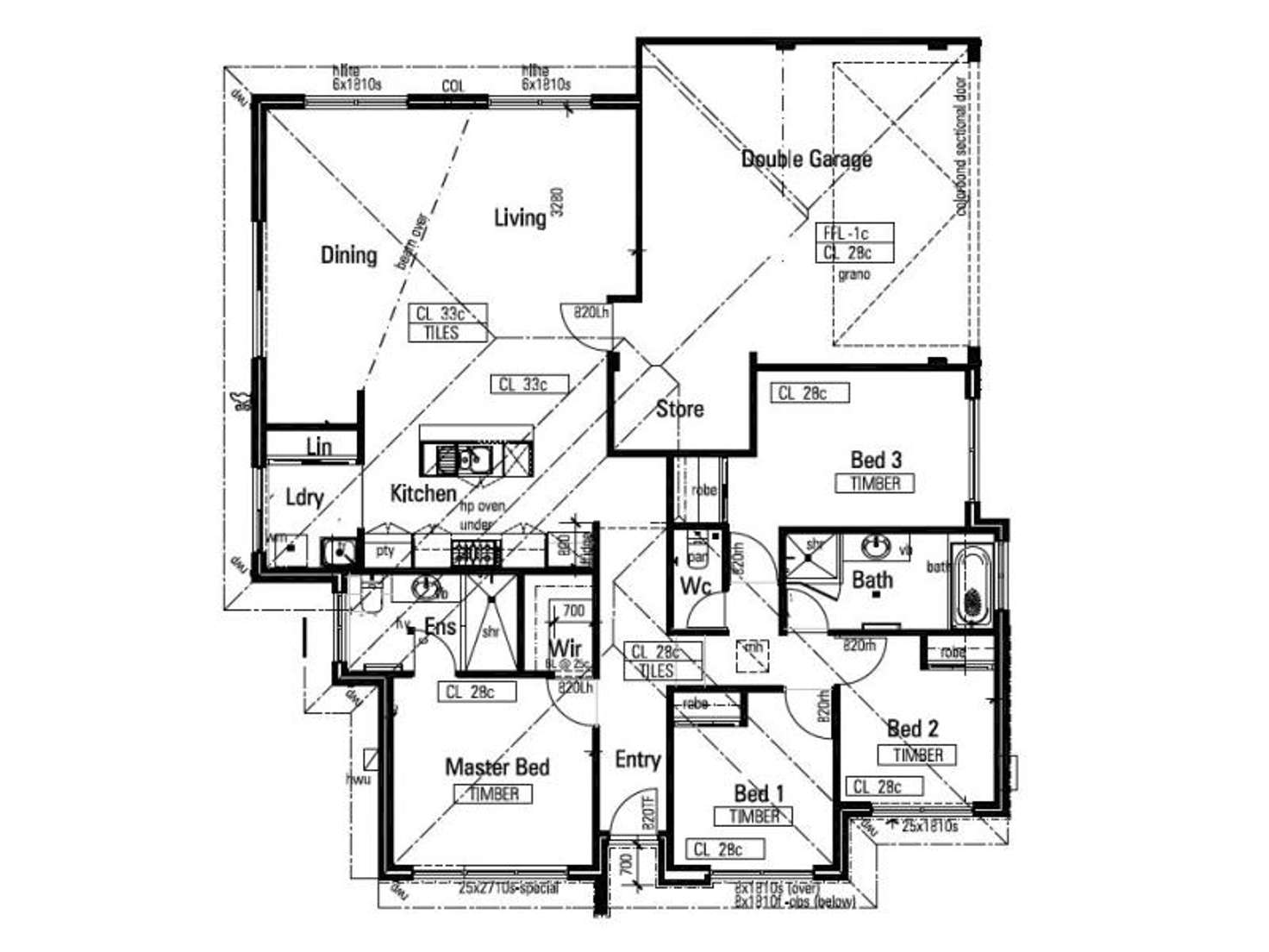 Floorplan of Homely house listing, 33A Fleetwood Road, Lynwood WA 6147