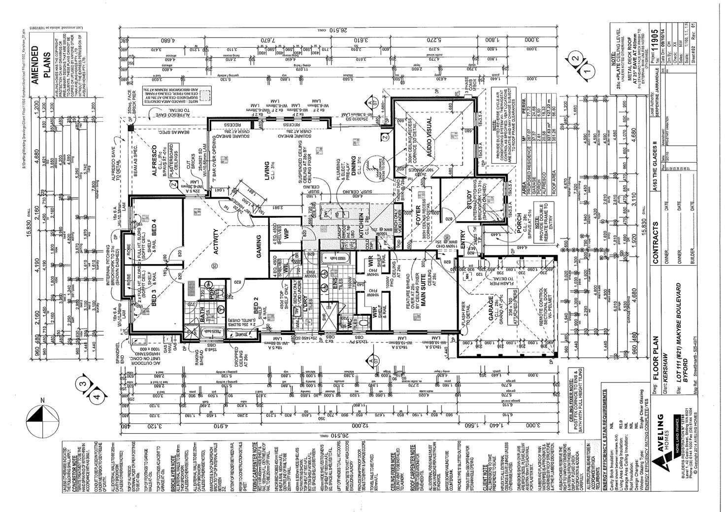 Floorplan of Homely house listing, 21 Makybe Boulevard, Byford WA 6122