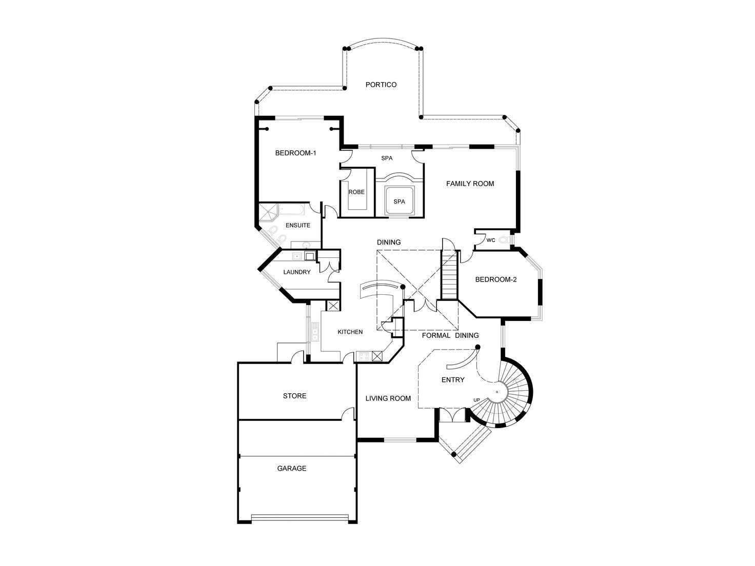 Floorplan of Homely house listing, 31 Portofino Crescent, Pelican Point WA 6230