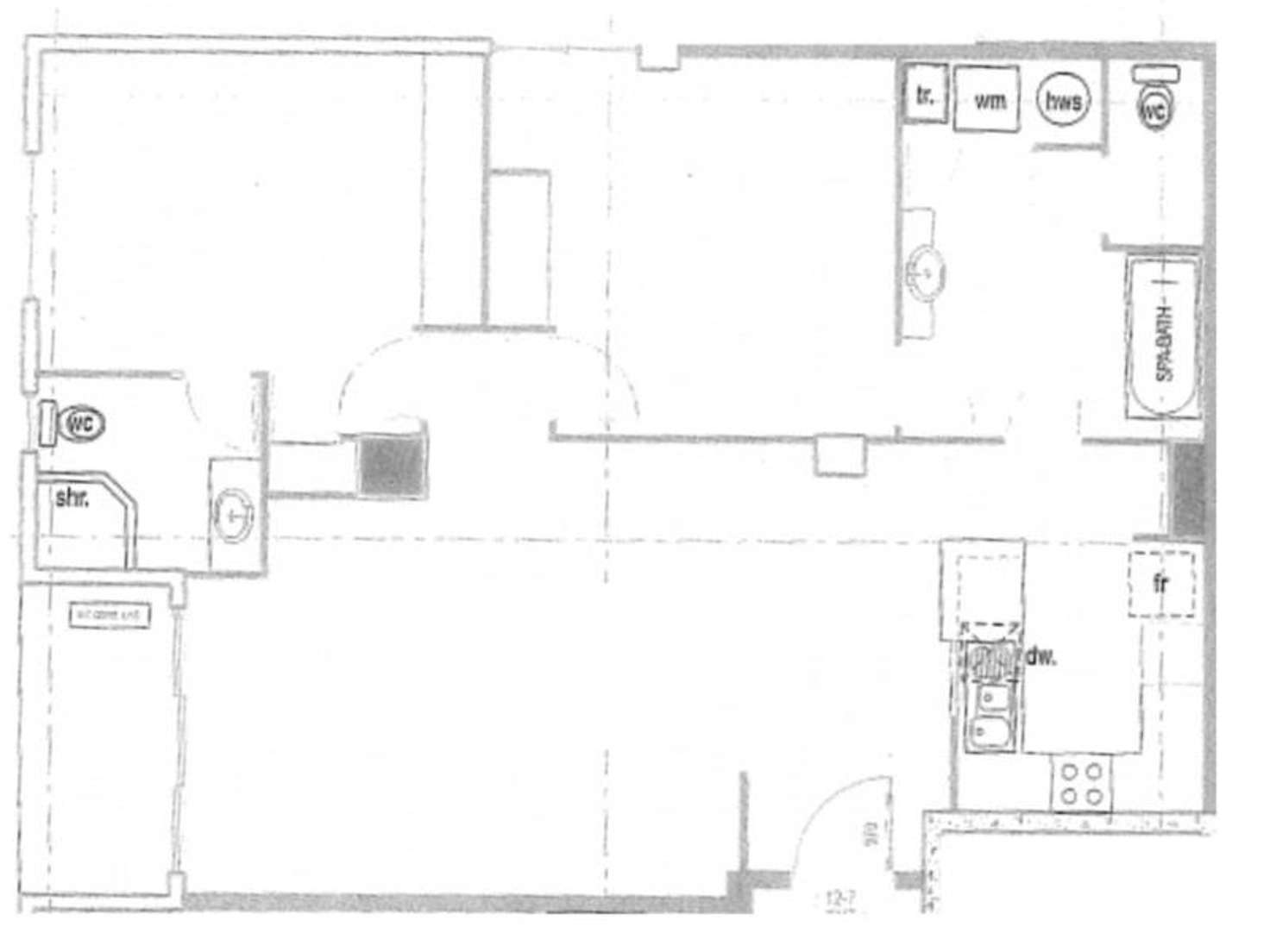 Floorplan of Homely apartment listing, 144/138 Barrack Street, Perth WA 6000