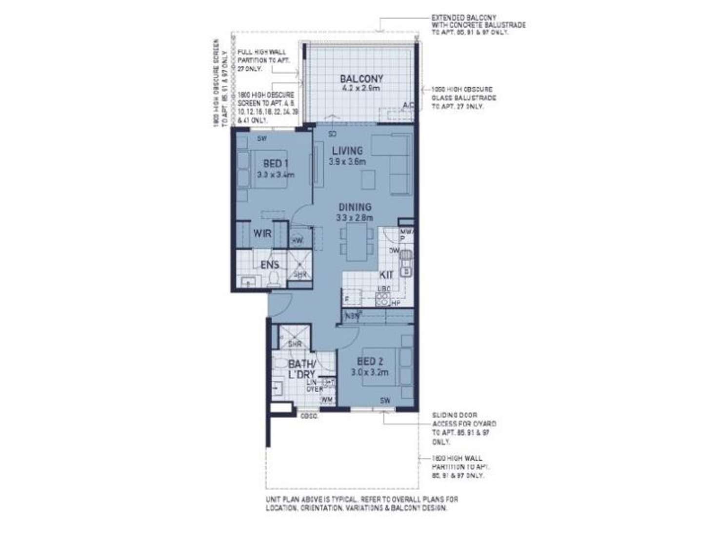 Floorplan of Homely apartment listing, 8 49 McGregor Road, Palmyra WA 6157