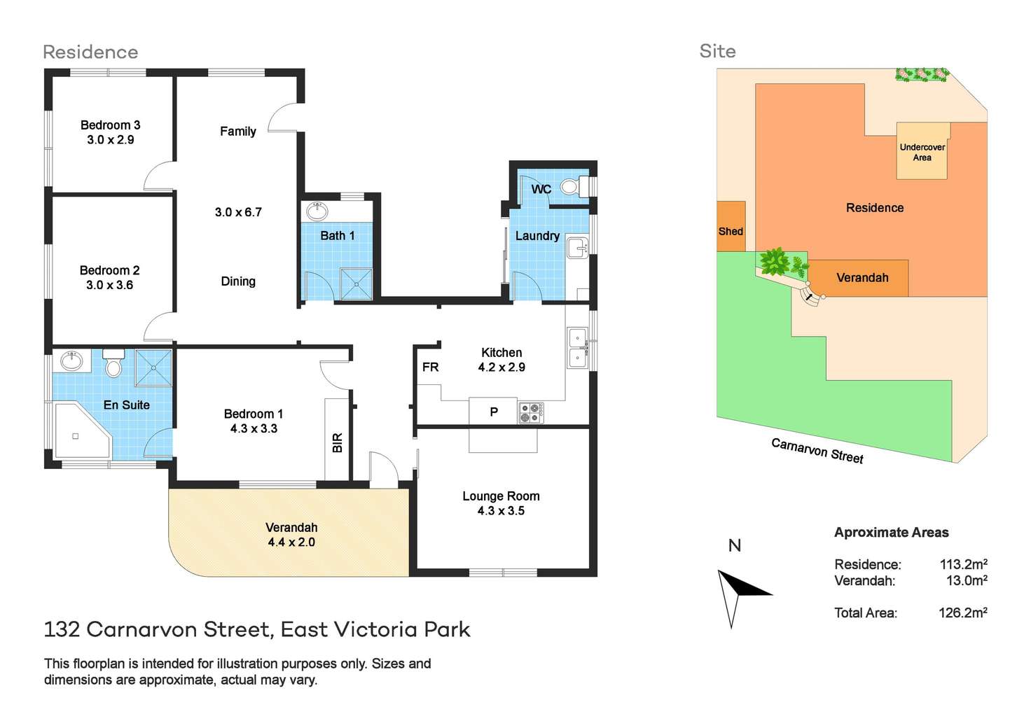 Floorplan of Homely house listing, 132 Carnarvon Street, East Victoria Park WA 6101