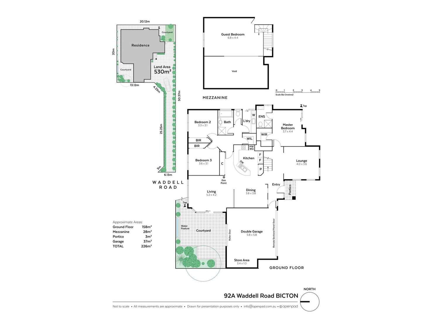 Floorplan of Homely house listing, 92a Waddell Road, Bicton WA 6157